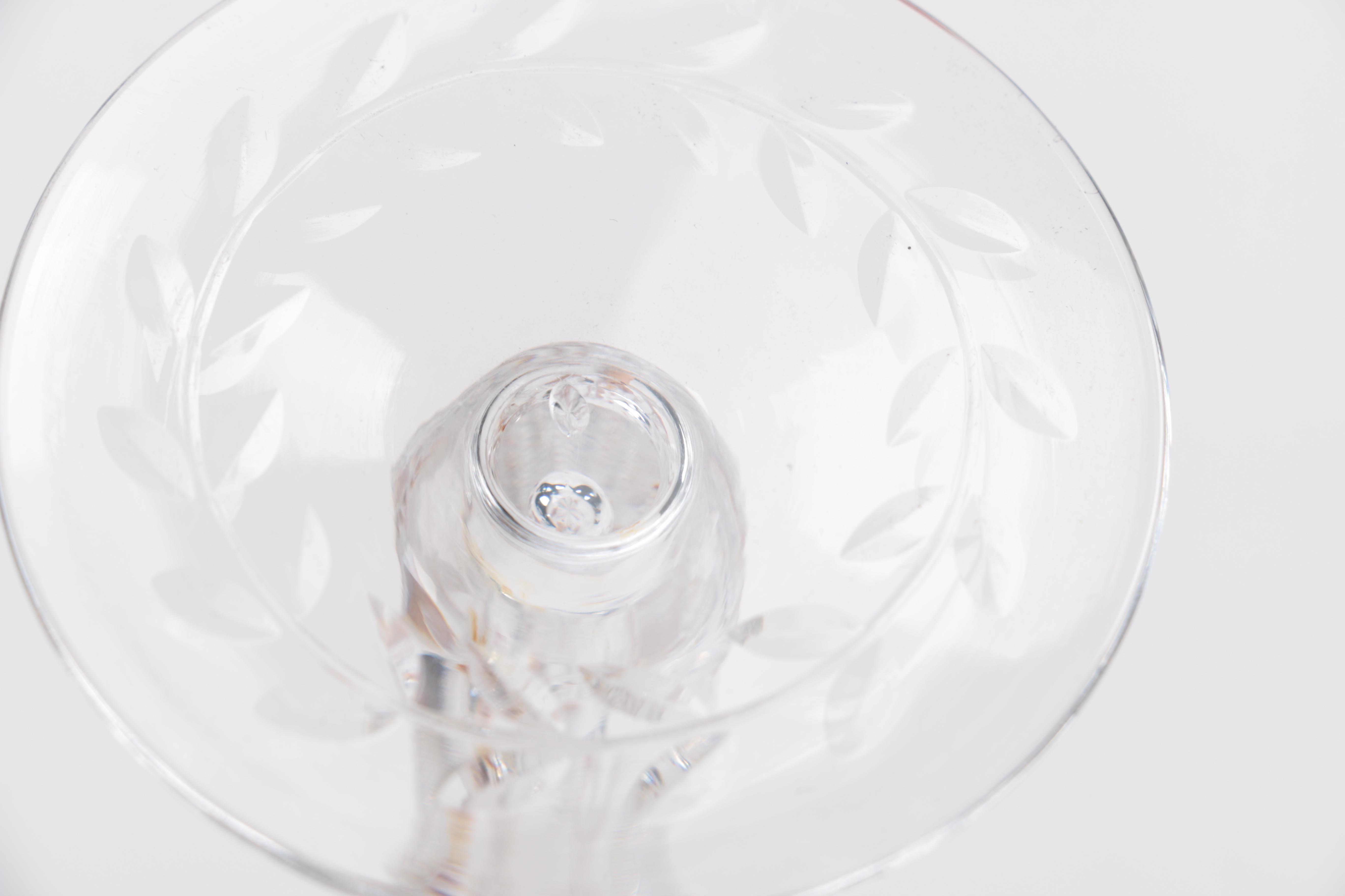 Set of Crystal Stemware