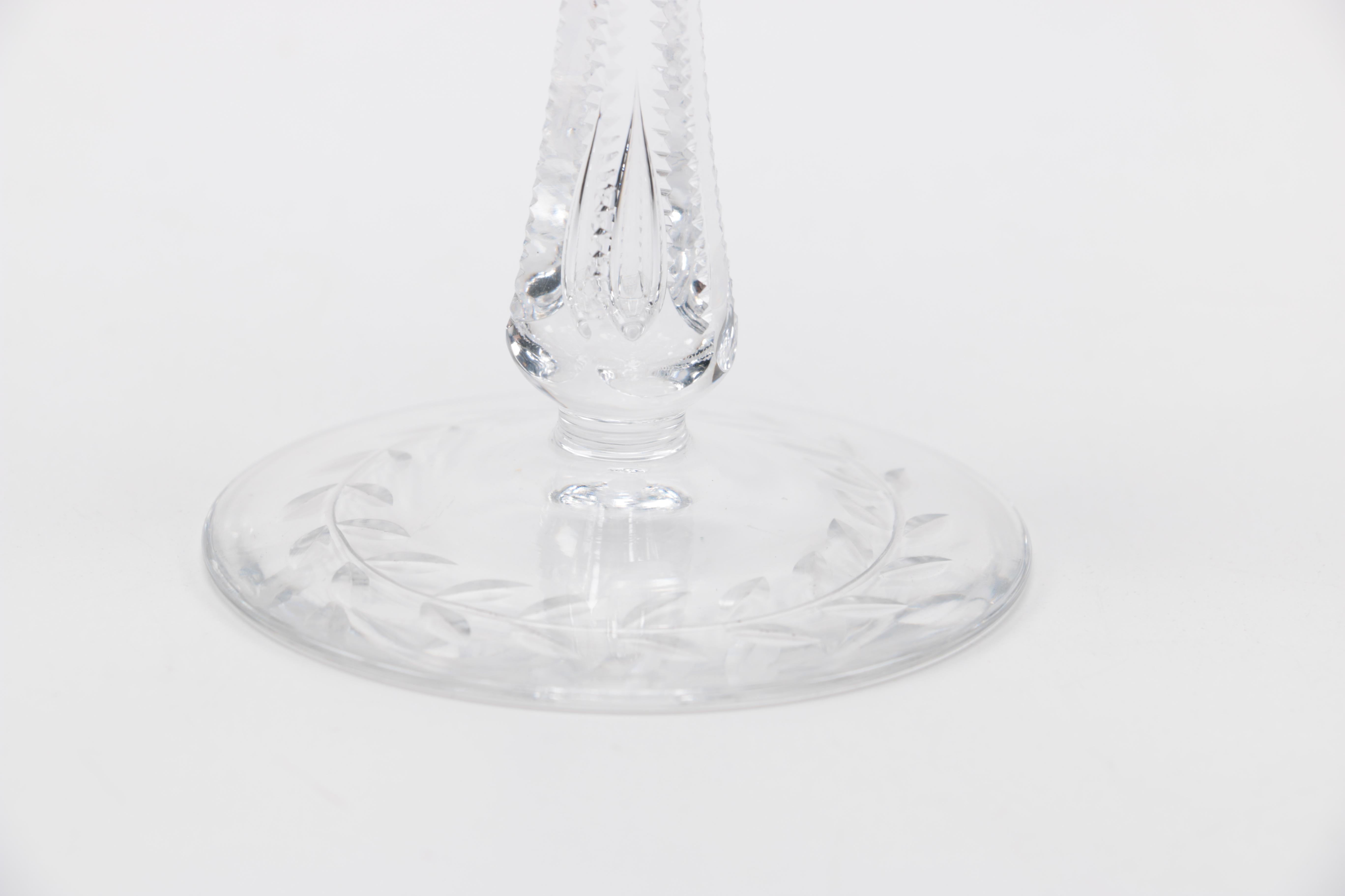 Set of Crystal Stemware