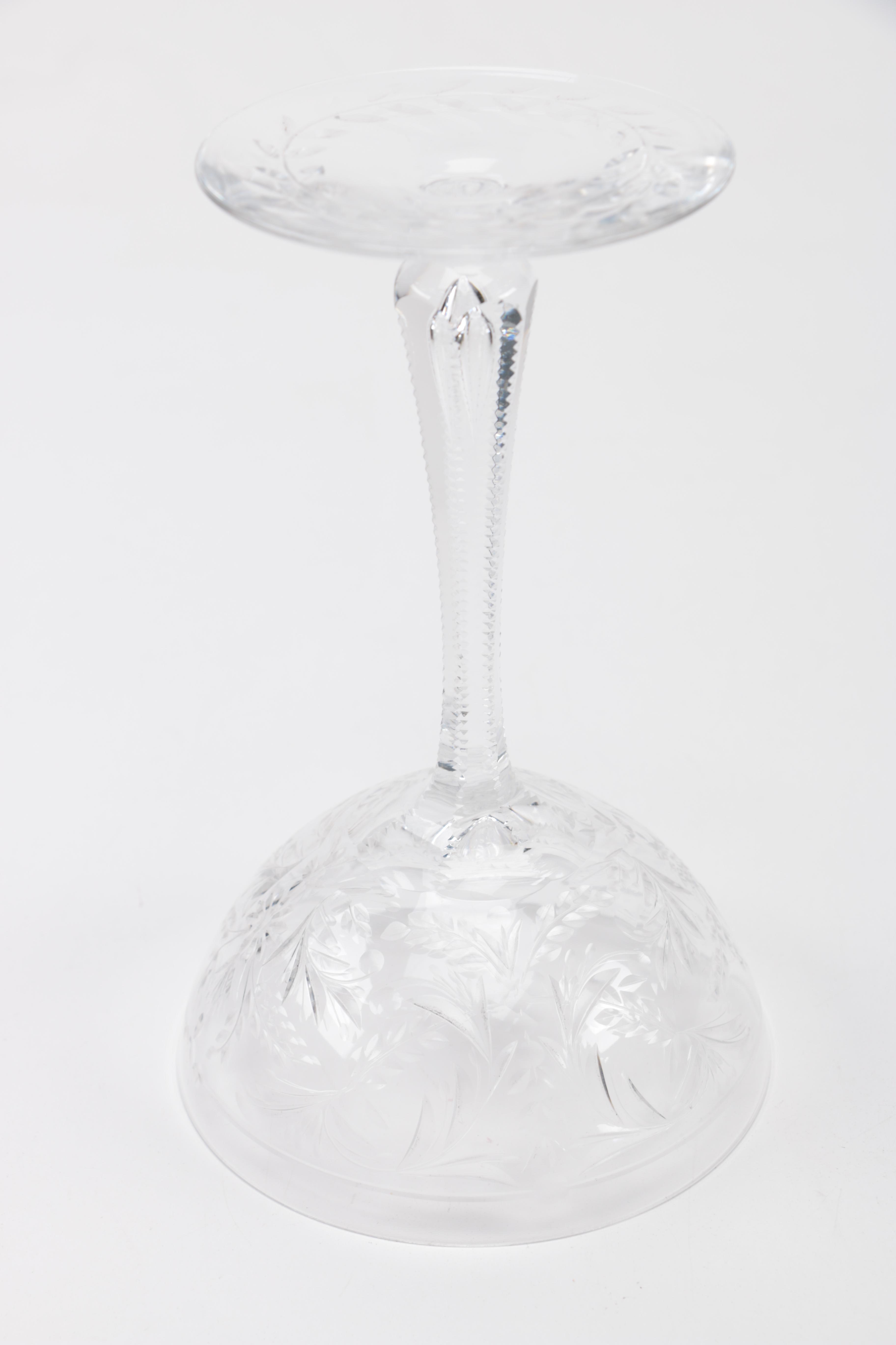 Set of Crystal Stemware