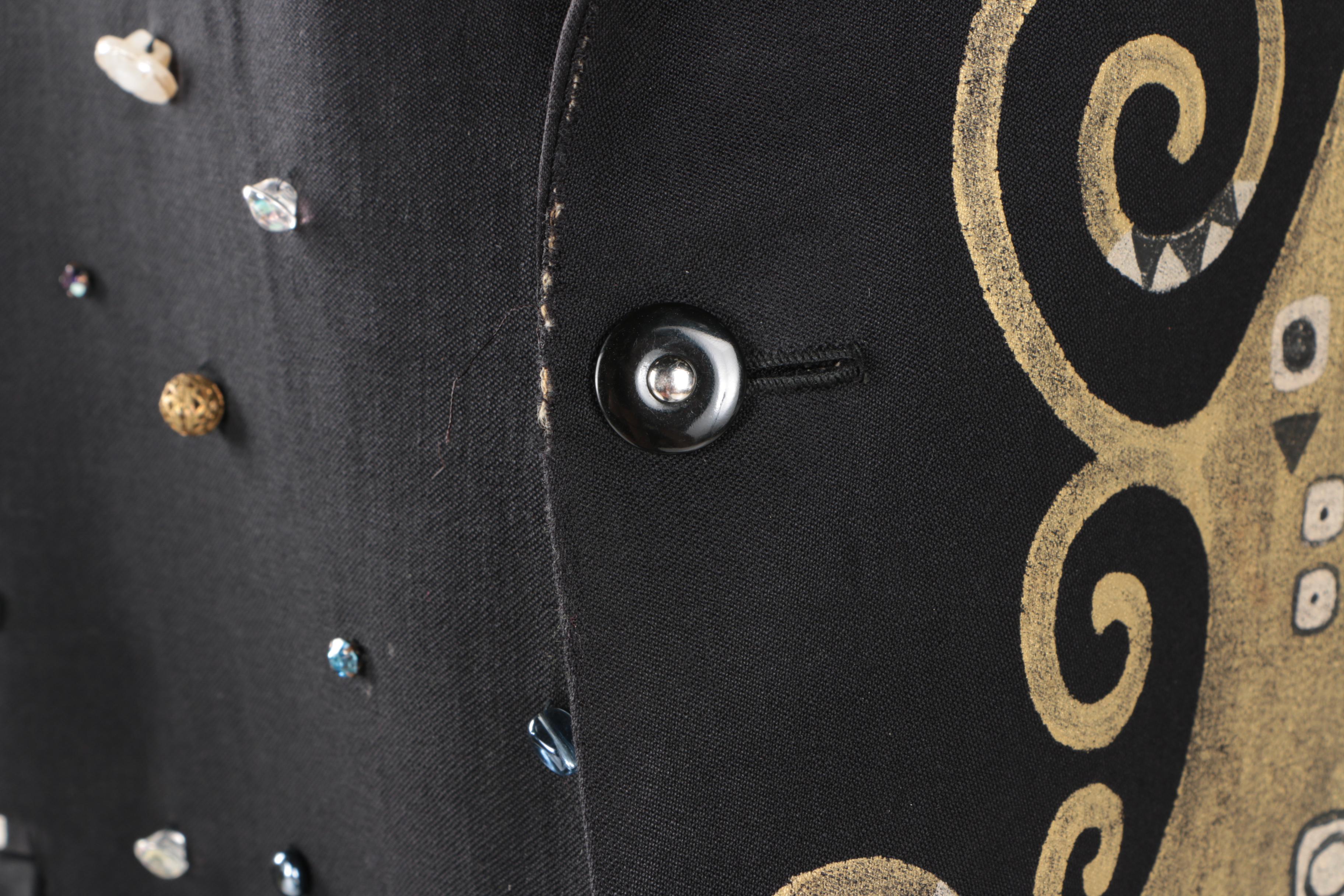 Custom Hand Painted Men's Blazer