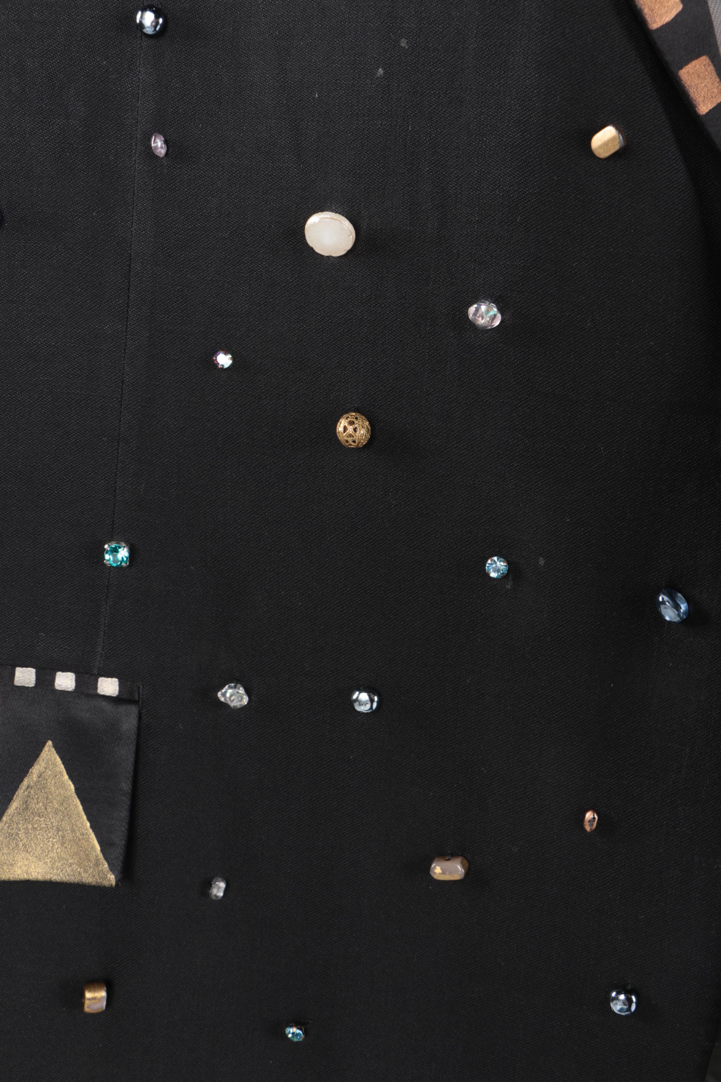 Custom Hand Painted Men's Blazer