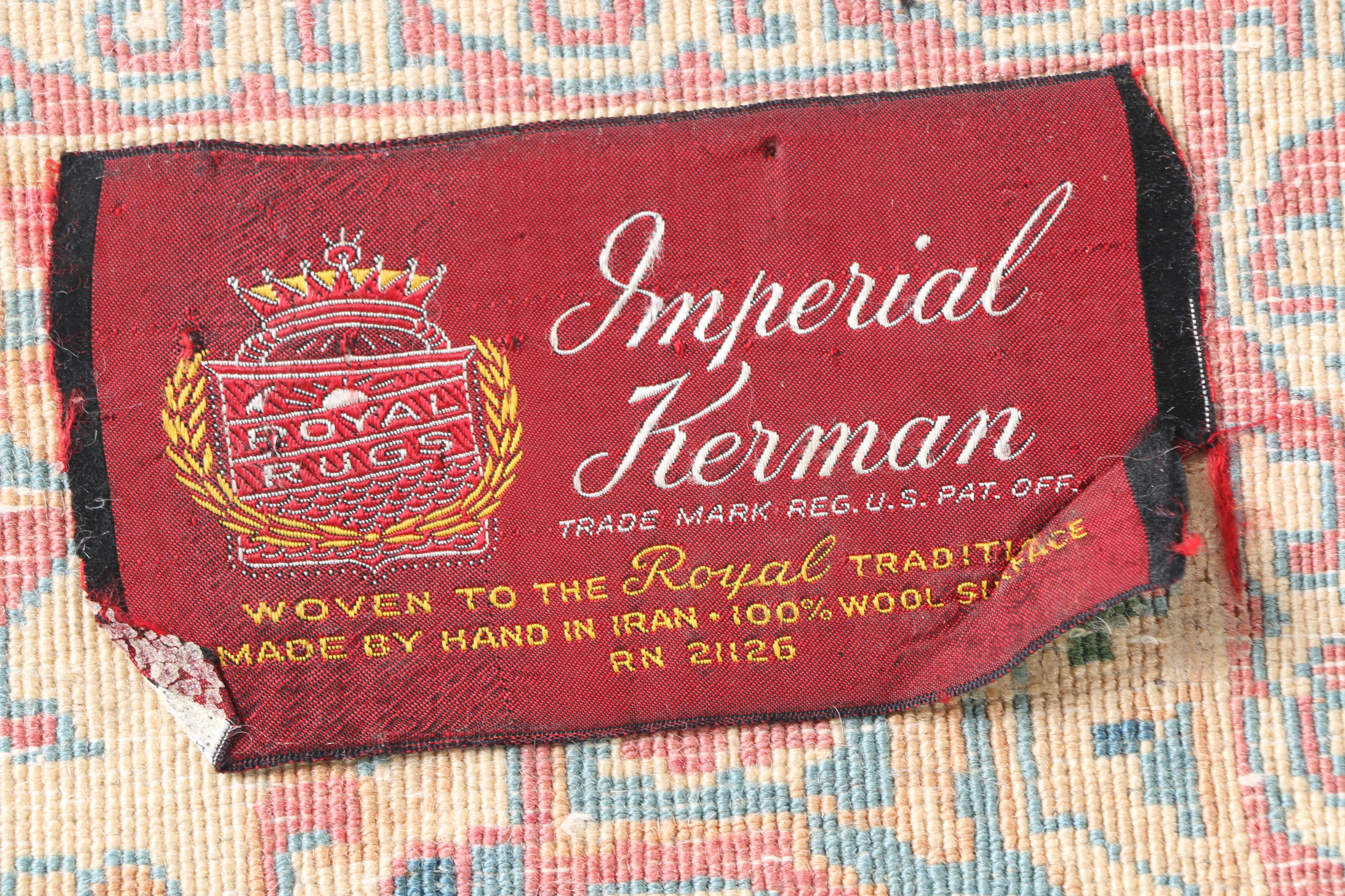 Hand-Knotted Royal Rugs "Imperial Kerman" Carpet Runner