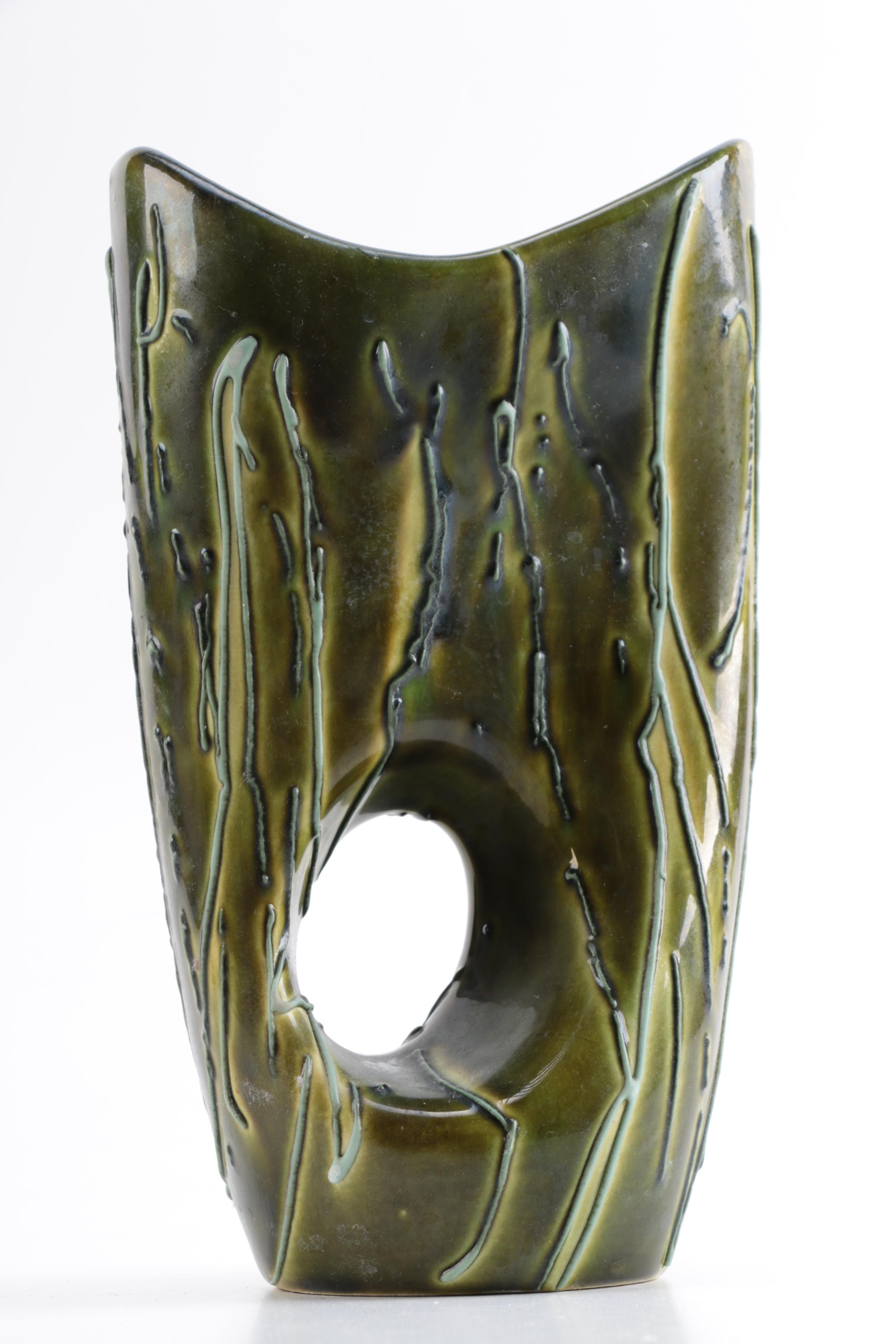 Mid Century Décor Including Annemarie Davidson and Canadian Glazed Pottery