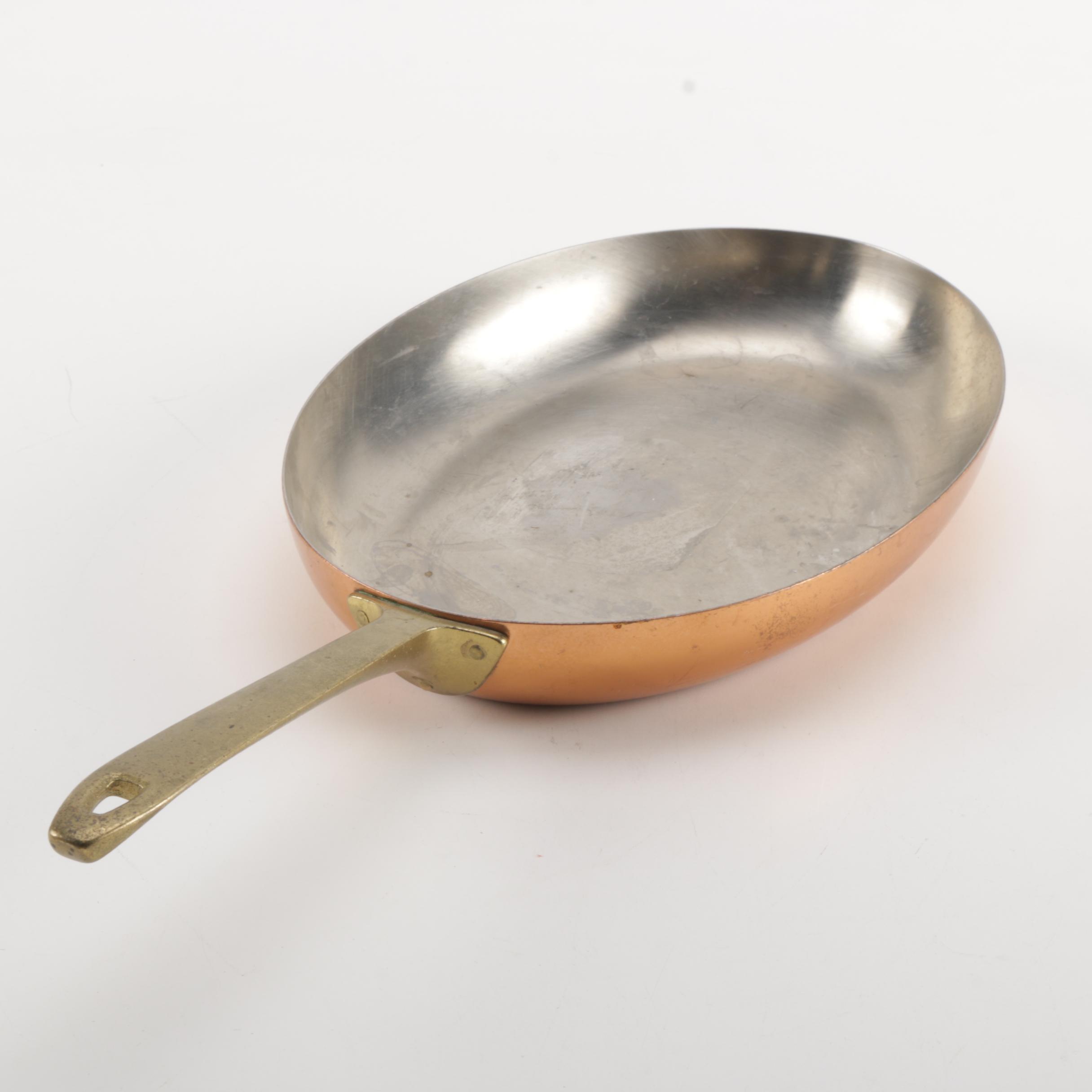 Copper-Plated Skillet