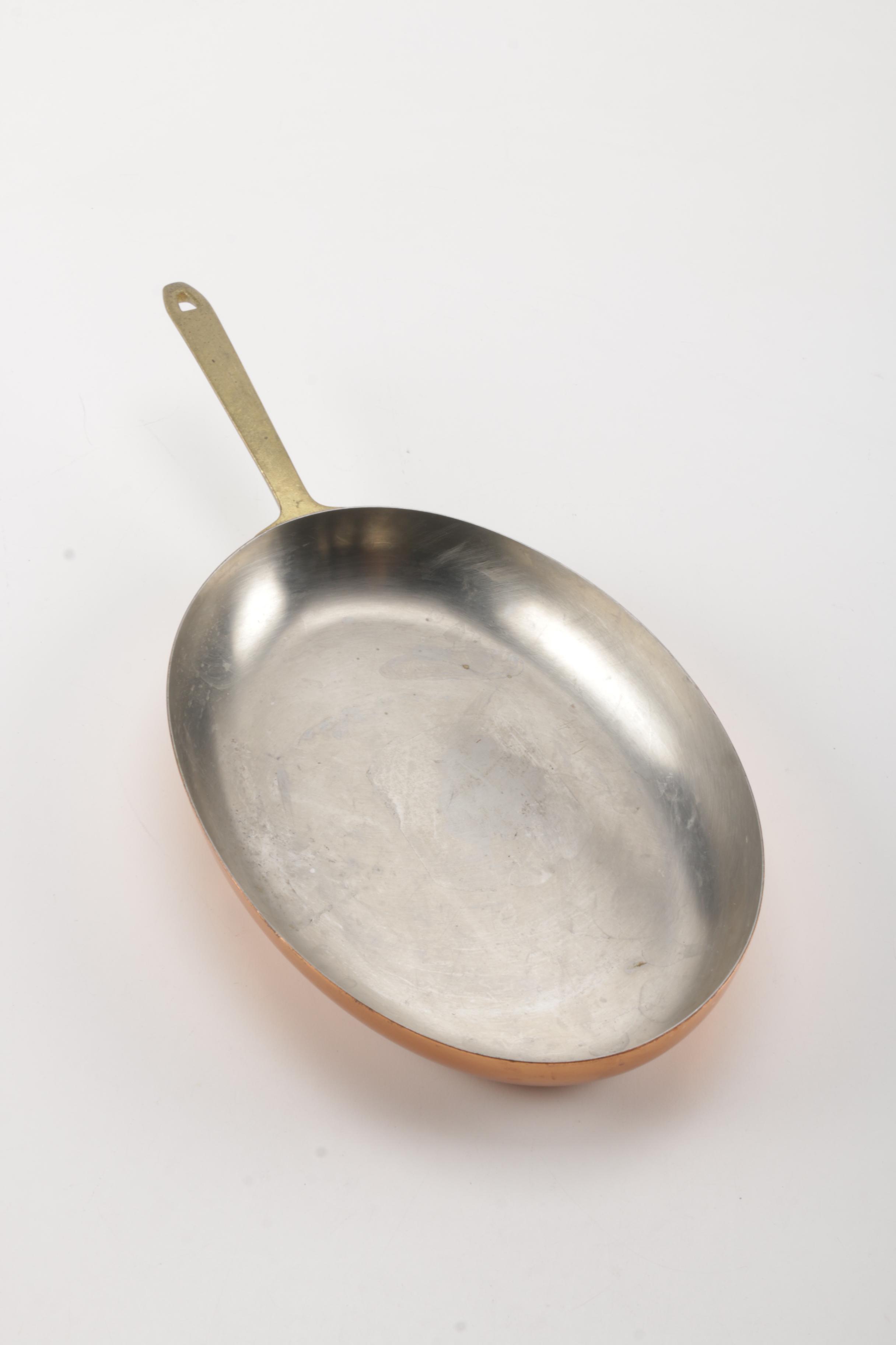 Copper-Plated Skillet