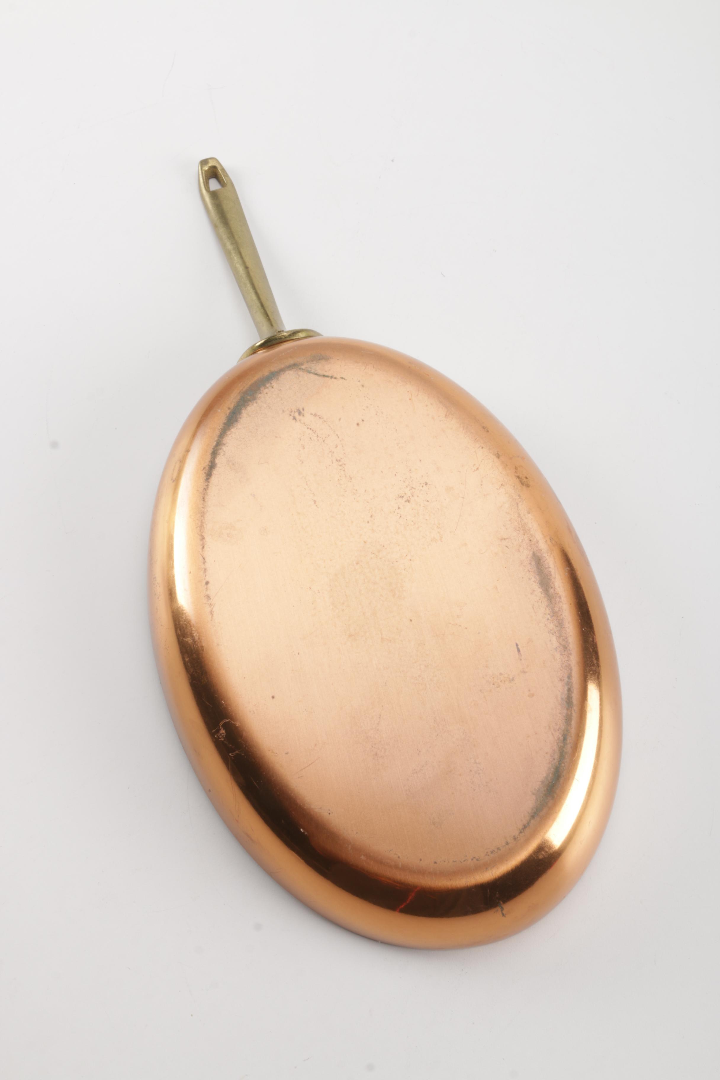 Copper-Plated Skillet