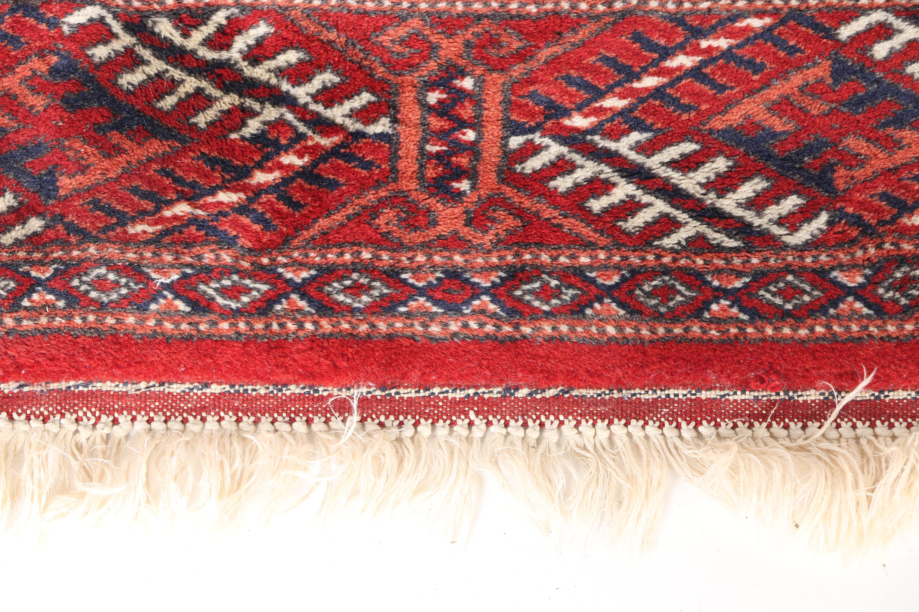 Hand-Knotted Bokhara Accent Rugs