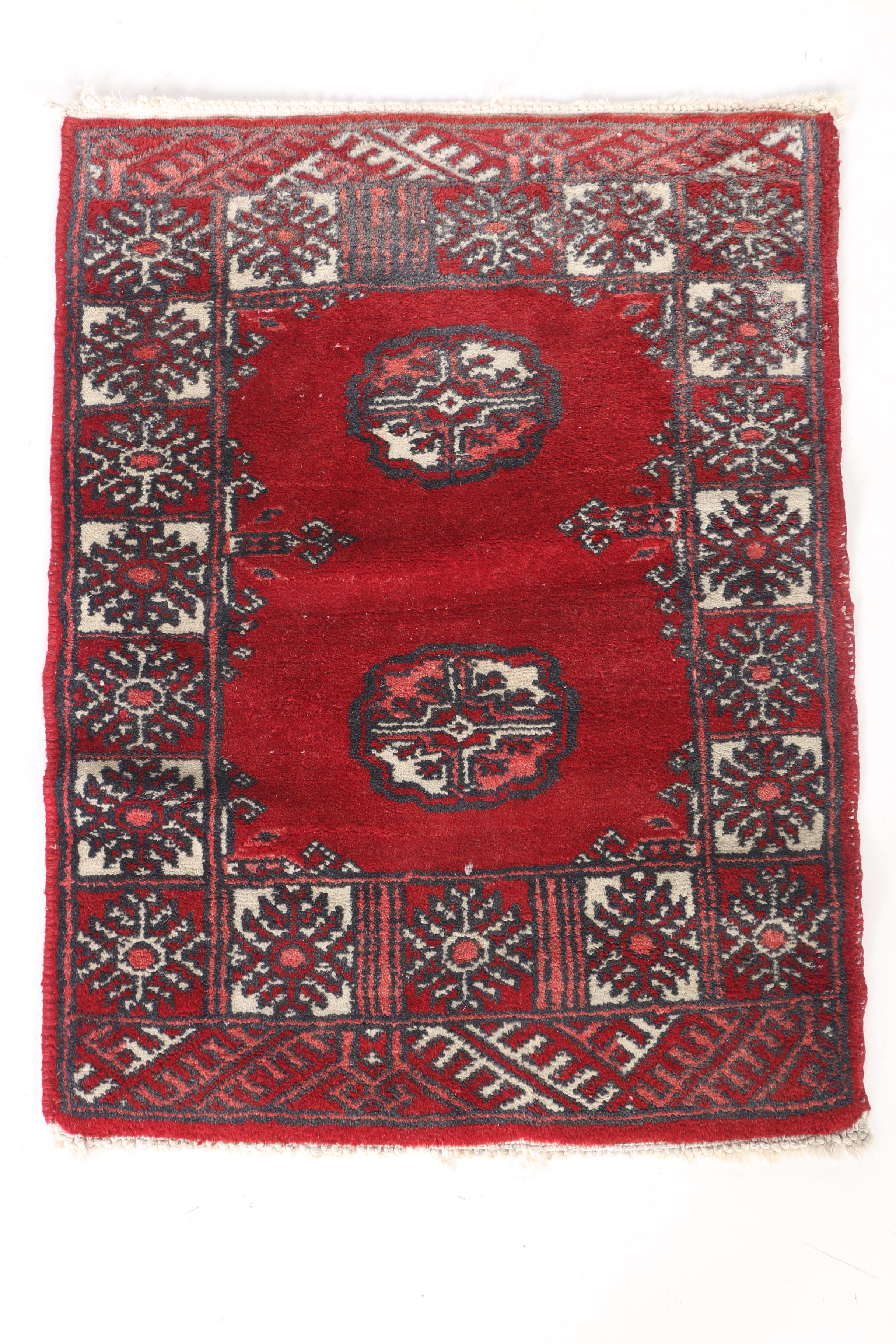 Hand-Knotted Bokhara Accent Rugs