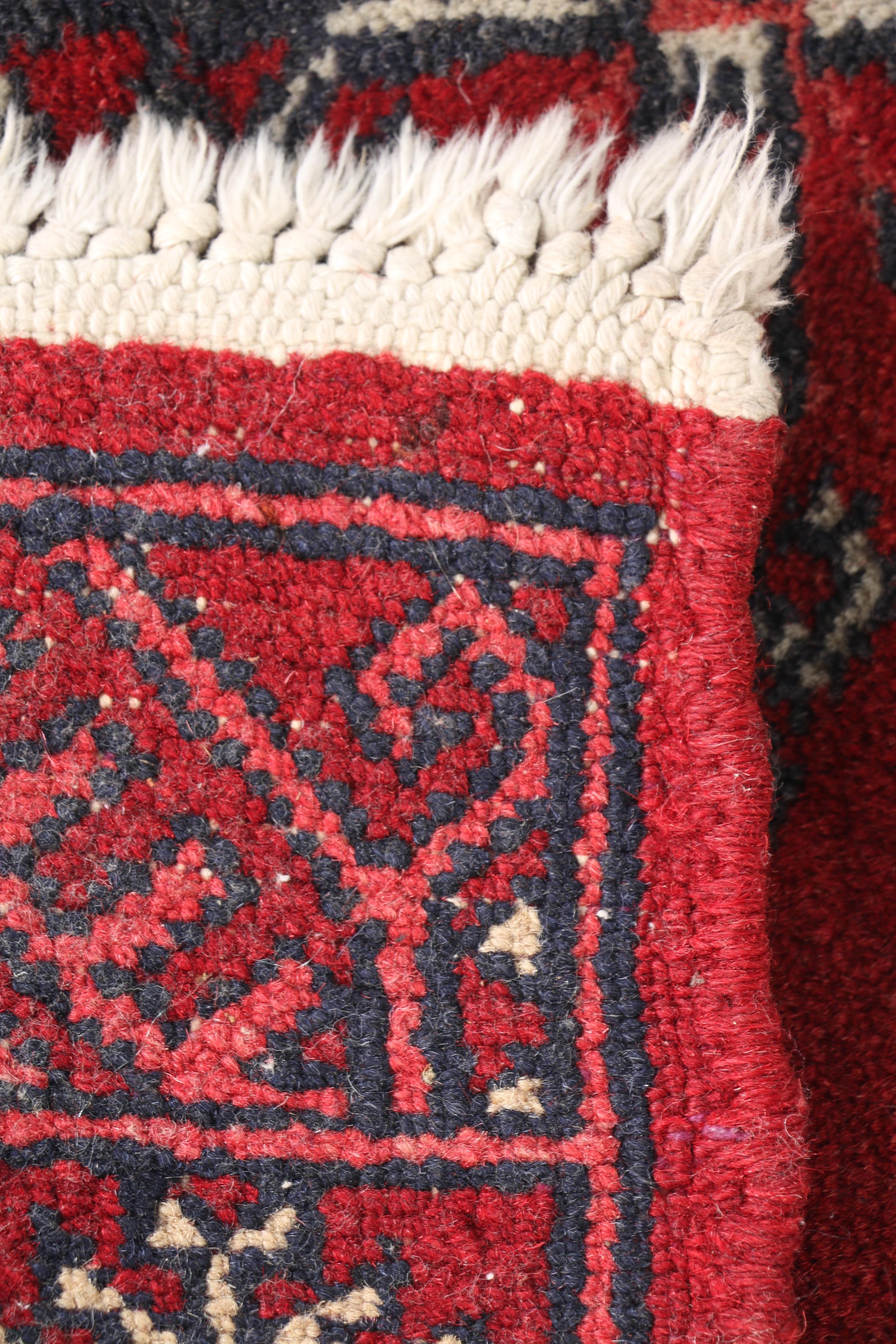 Hand-Knotted Bokhara Accent Rugs