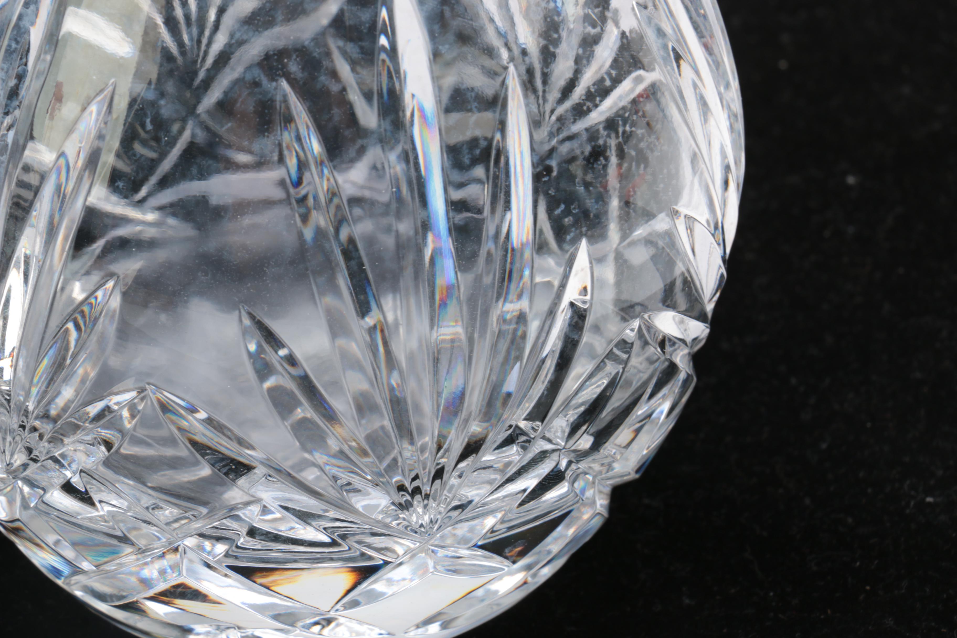 Group of Crystal Decanters Including Towle