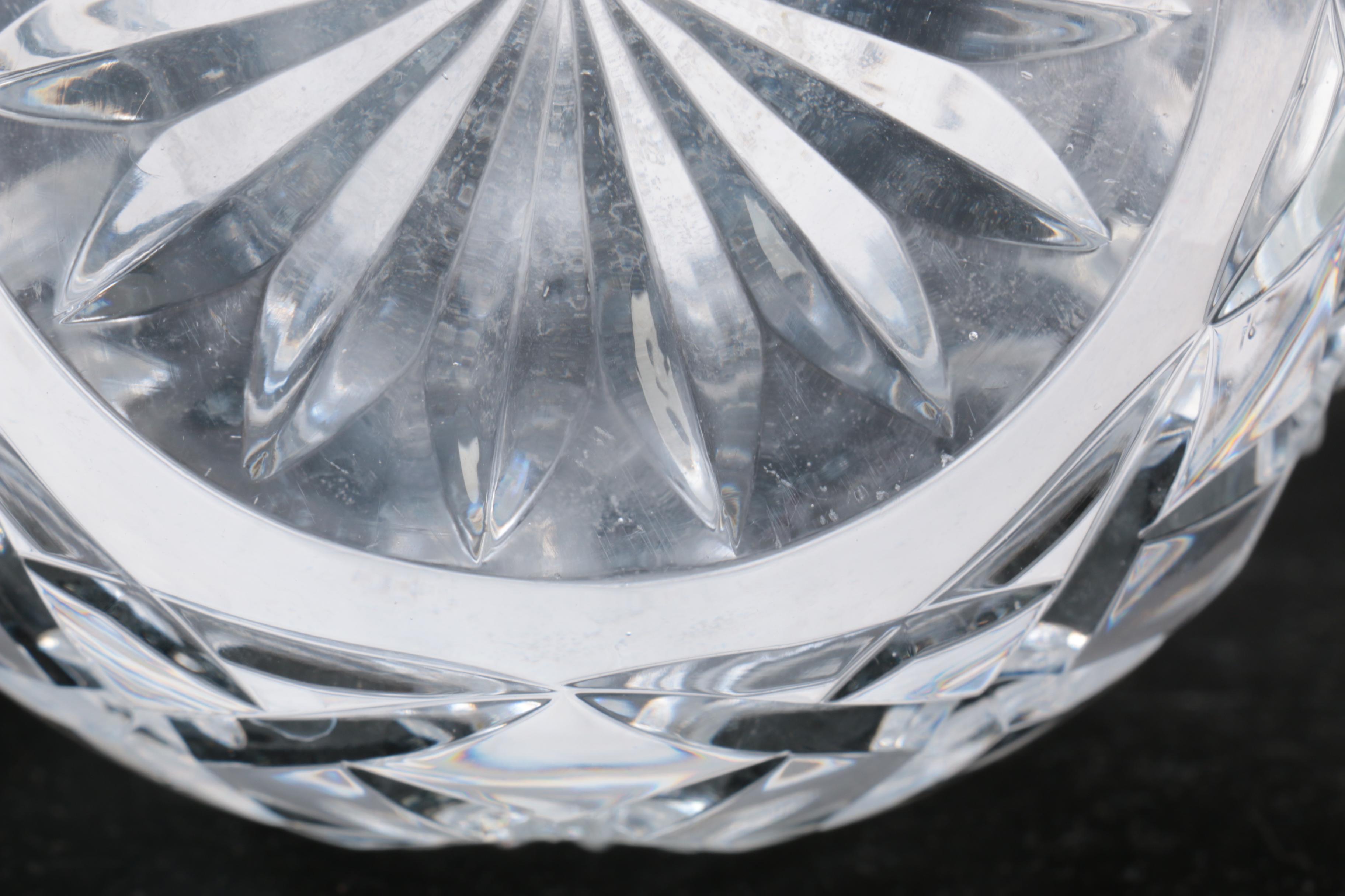 Group of Crystal Decanters Including Towle