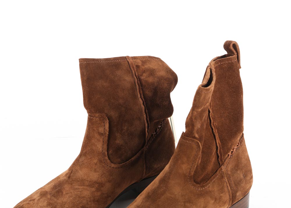 Frye Cara Suede Ankle Boots