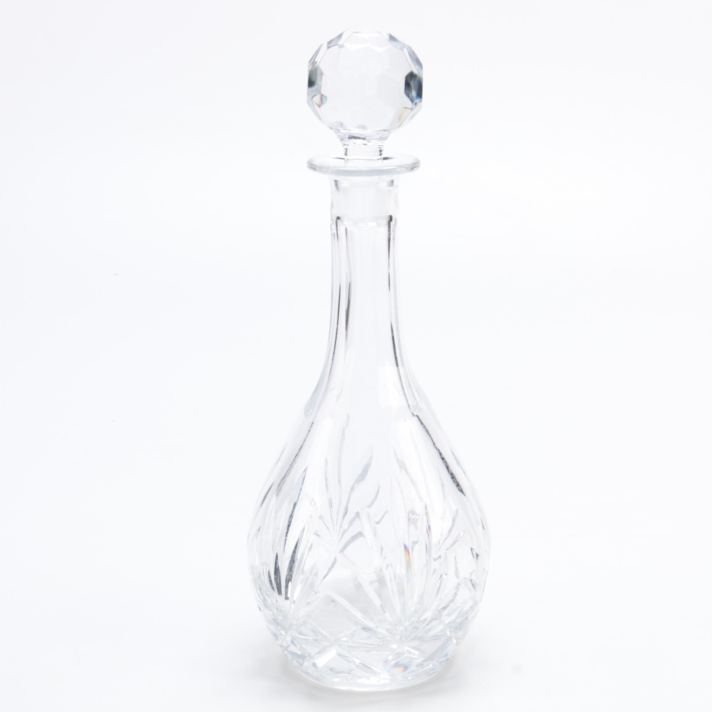 Group of Crystal Decanters Including Towle