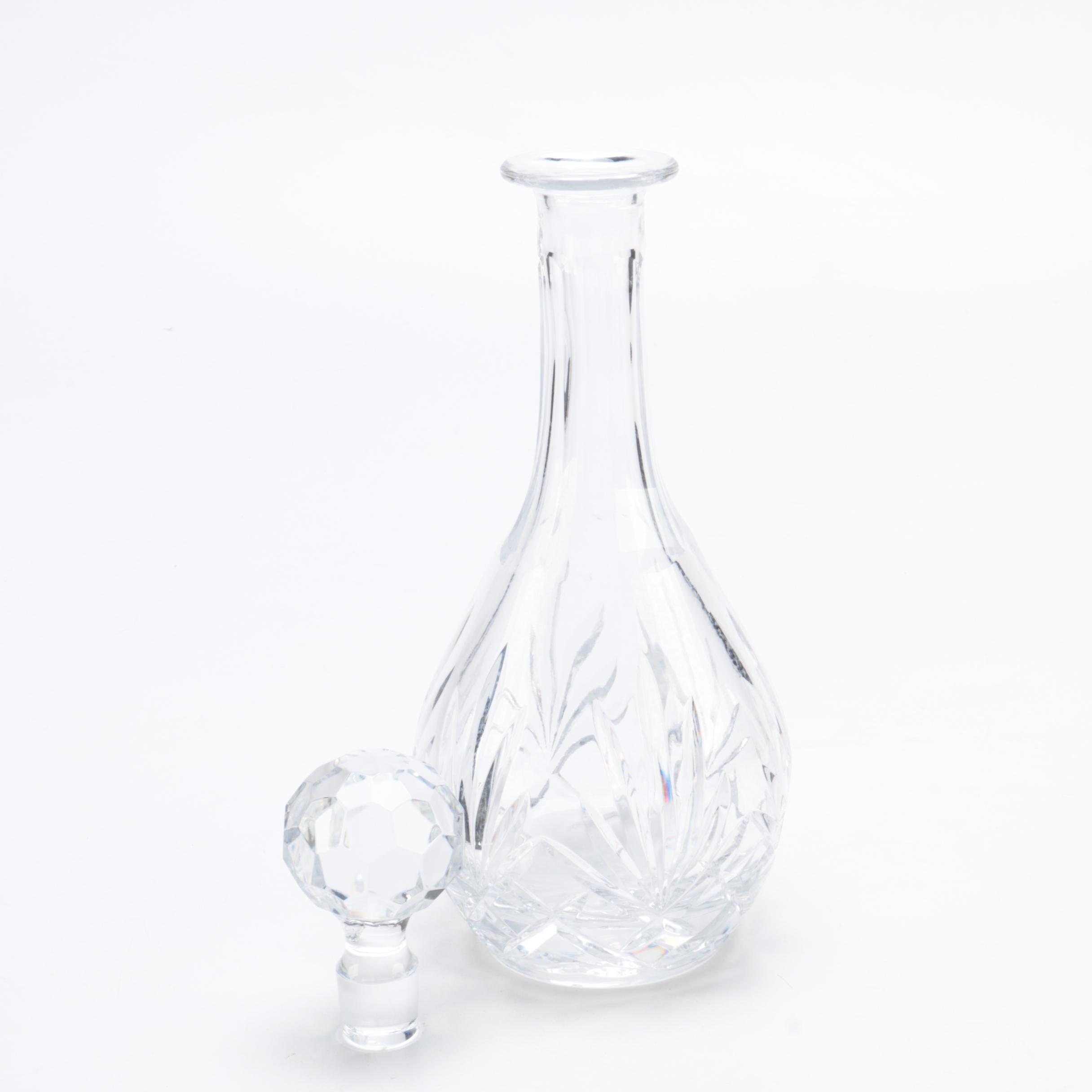 Group of Crystal Decanters Including Towle