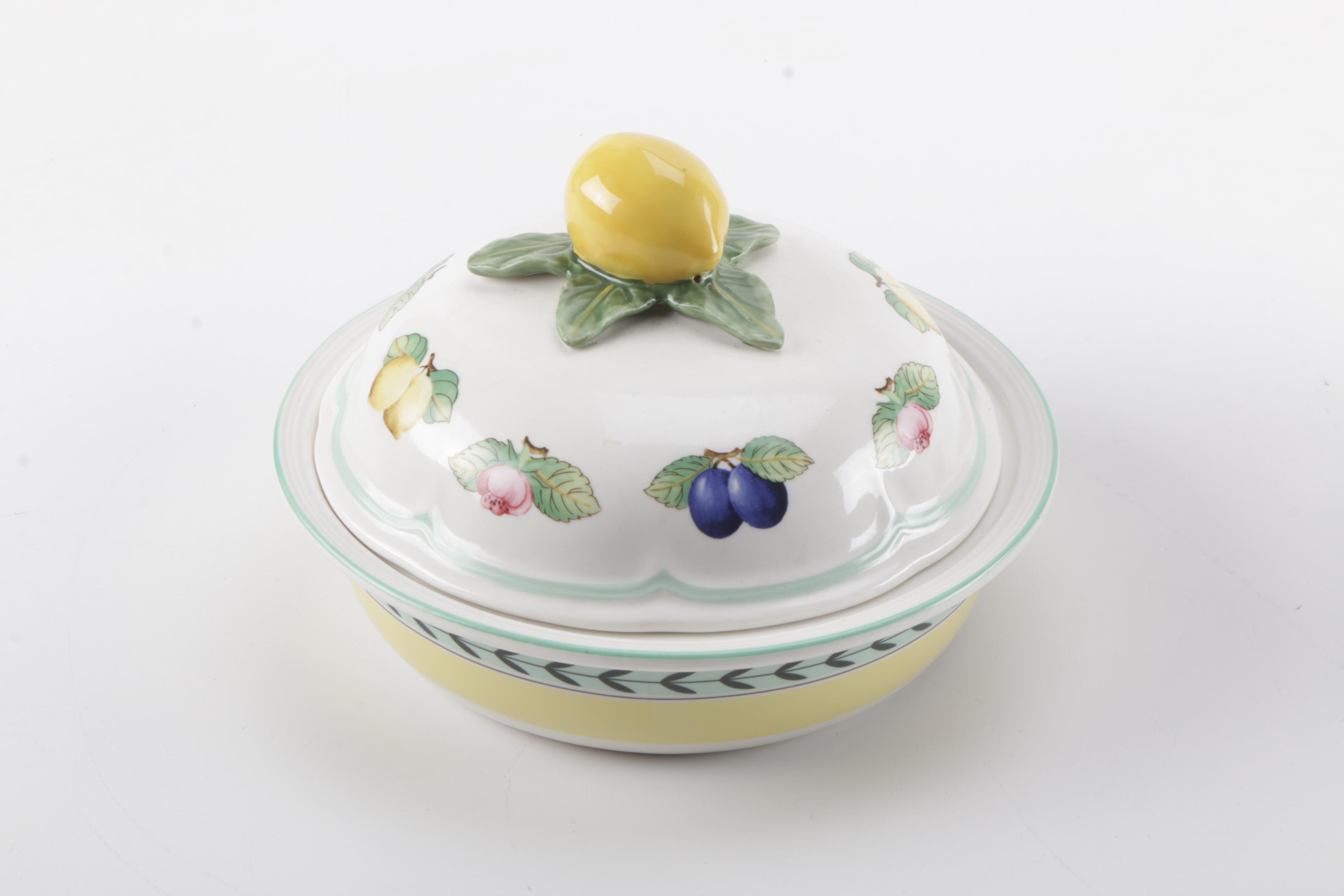 Villeroy & Boch Ceramic "French Garden" Serving Pieces