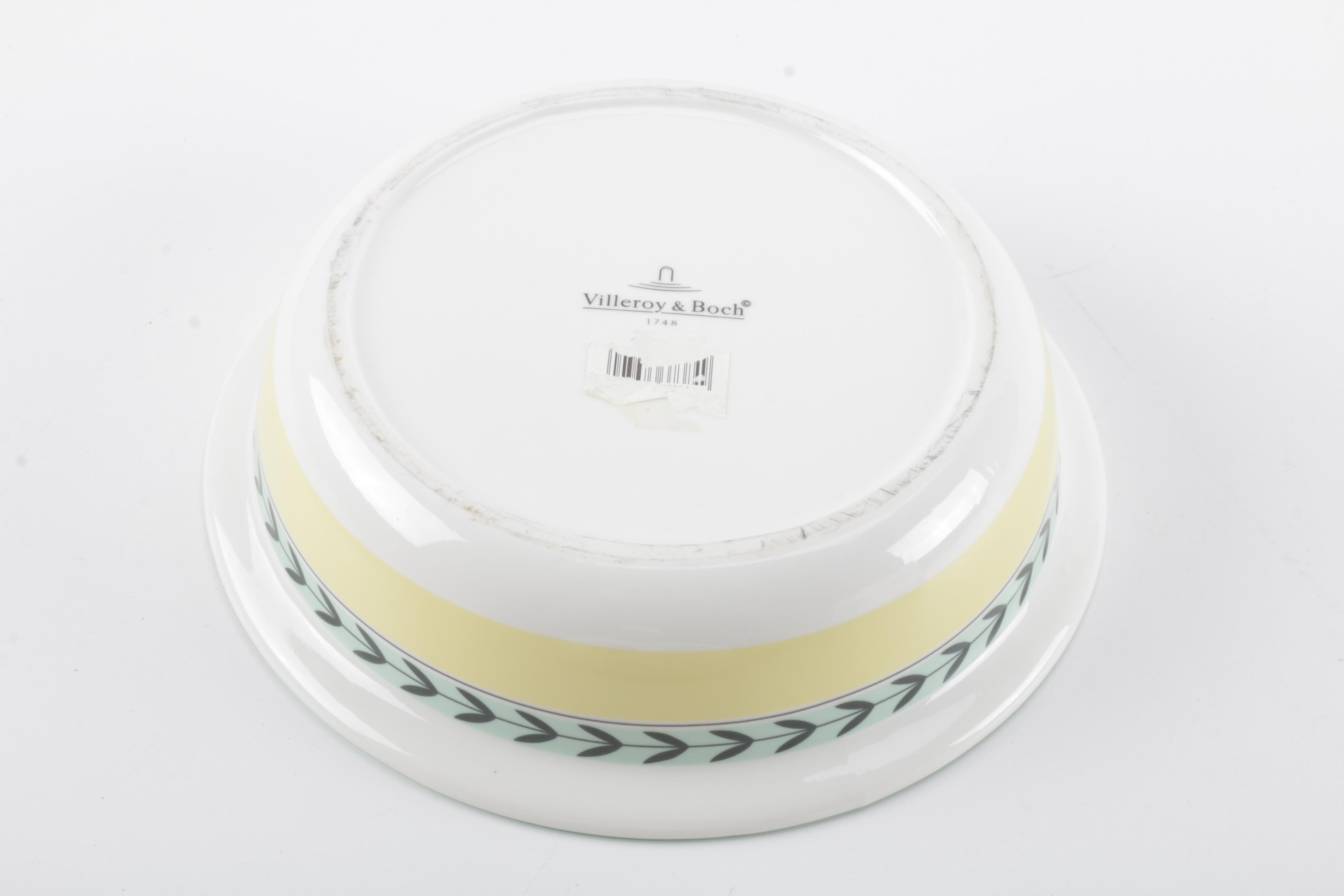 Villeroy & Boch Ceramic "French Garden" Serving Pieces