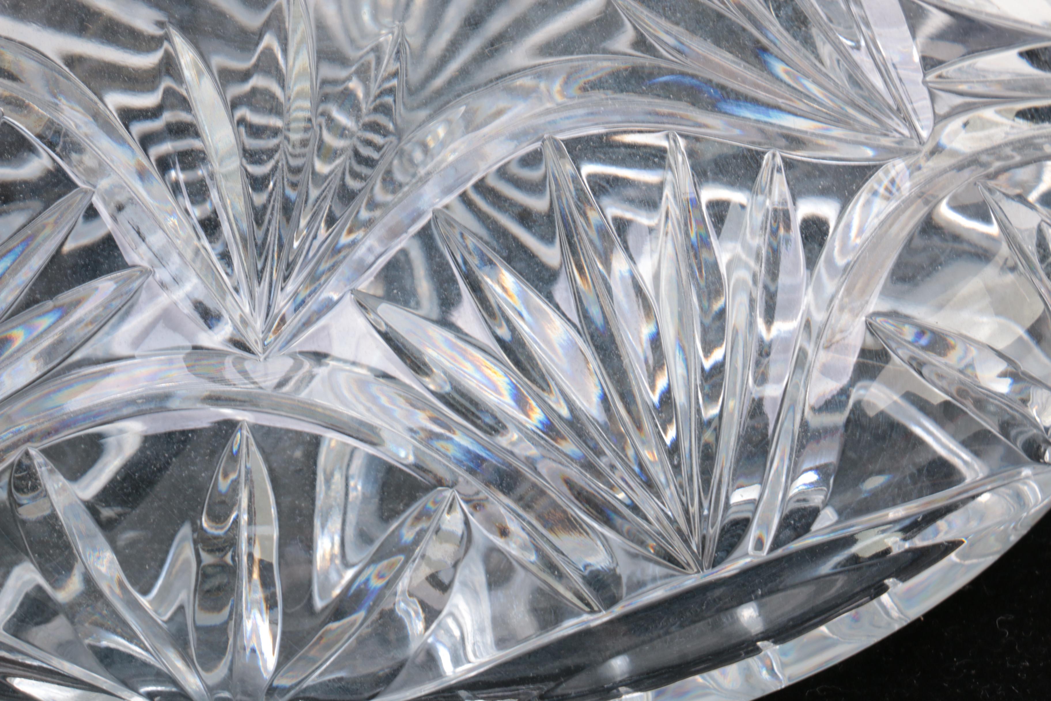 Group of Crystal Decanters Including Towle