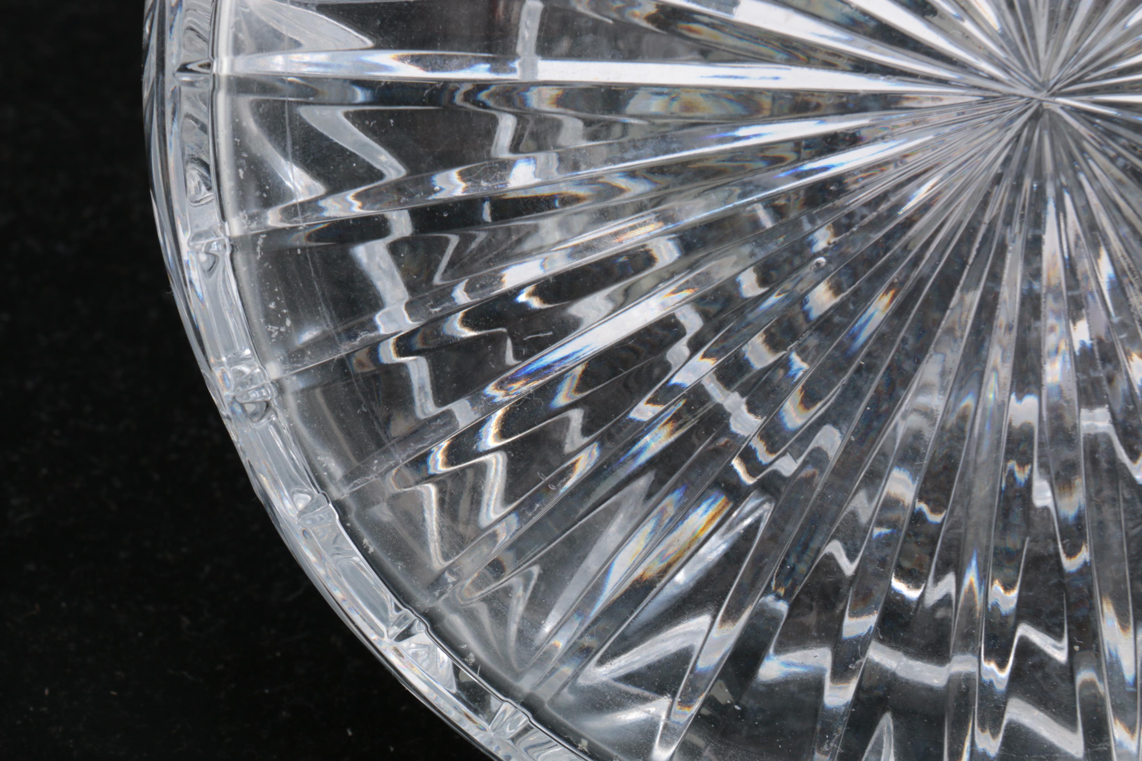 Group of Crystal Decanters Including Towle