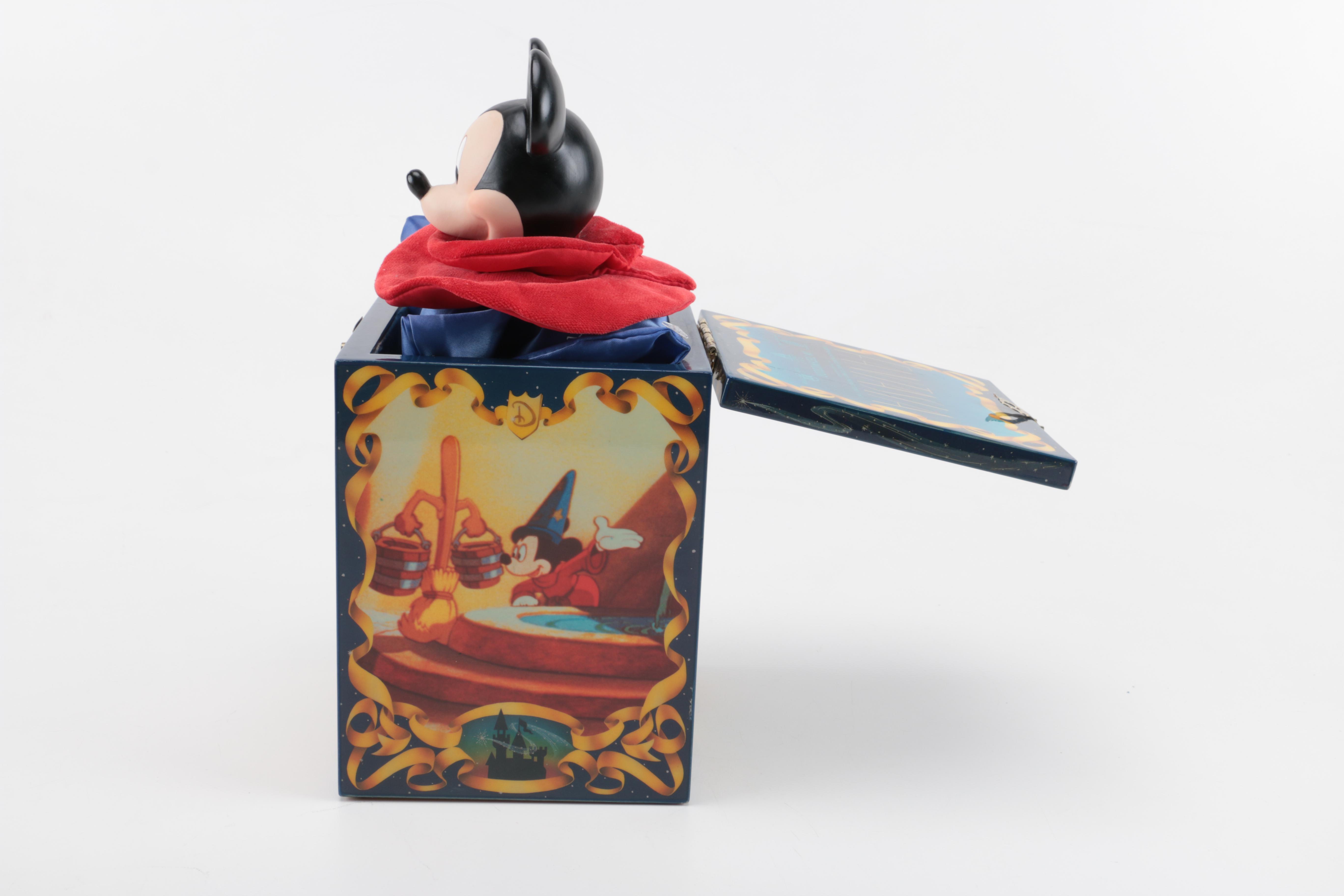 Enesco Walt Disney's "Fantasia" 50th Anniversary Limited Edition Musical Jack-in-the-Box