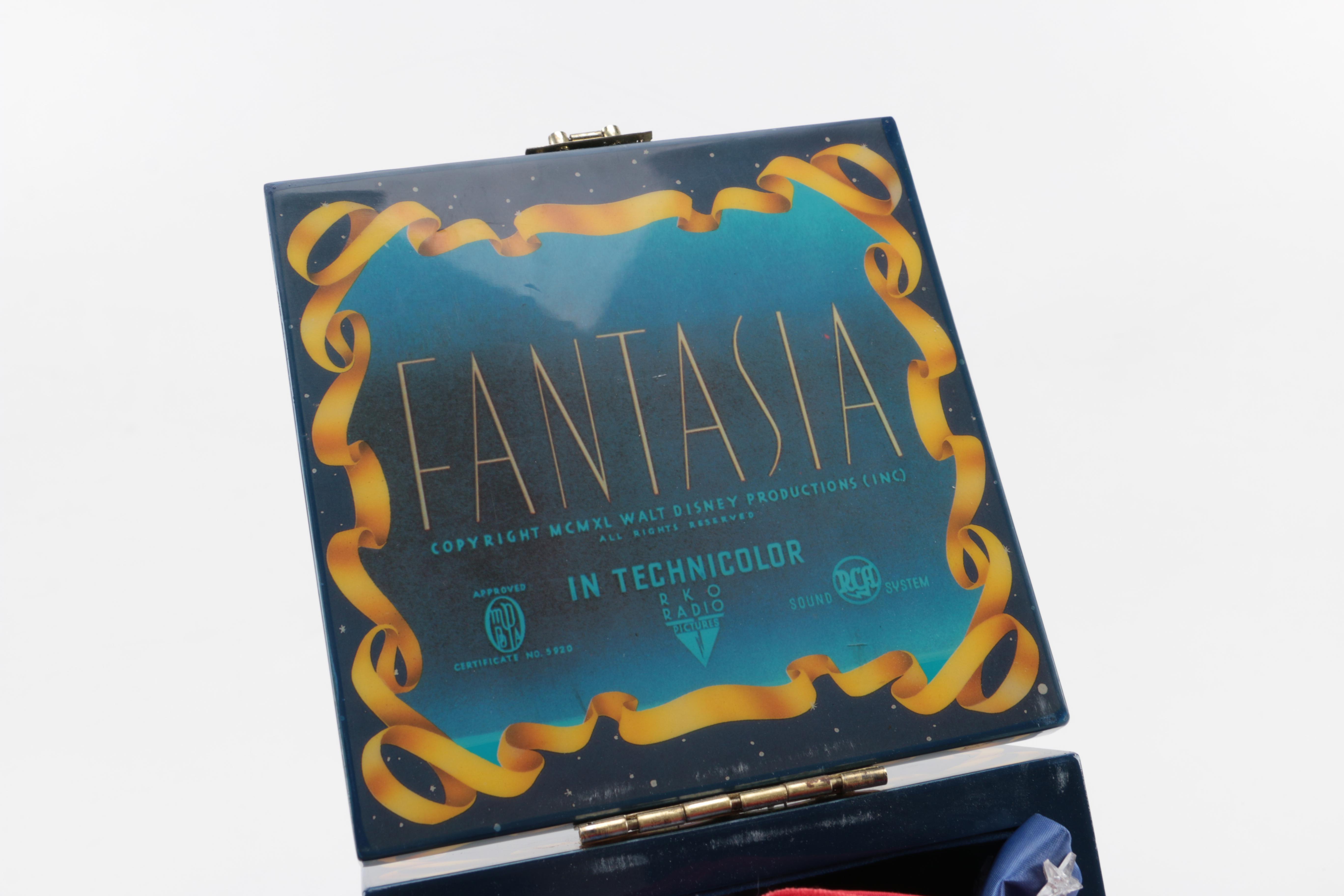 Enesco Walt Disney's "Fantasia" 50th Anniversary Limited Edition Musical Jack-in-the-Box