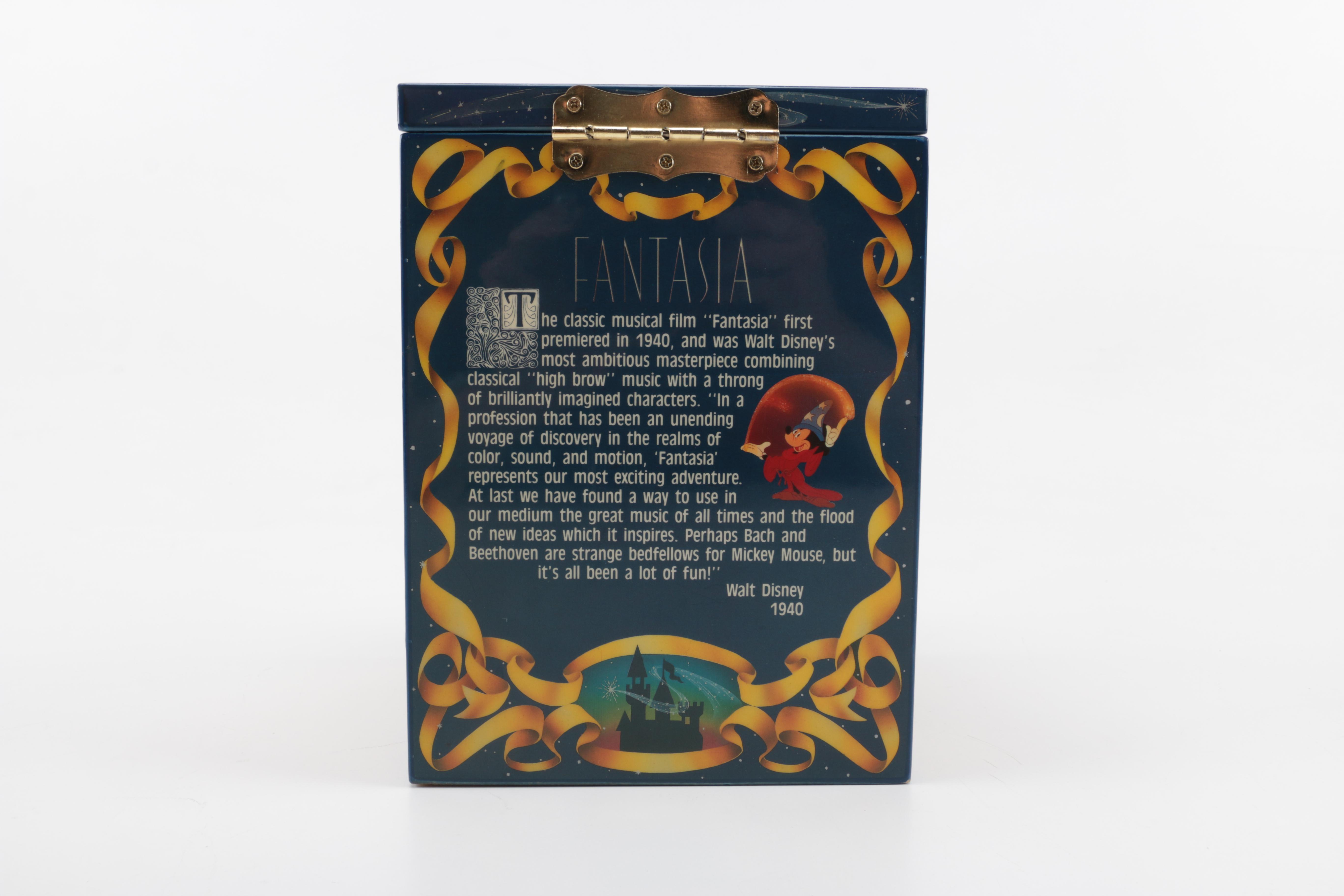 Enesco Walt Disney's "Fantasia" 50th Anniversary Limited Edition Musical Jack-in-the-Box