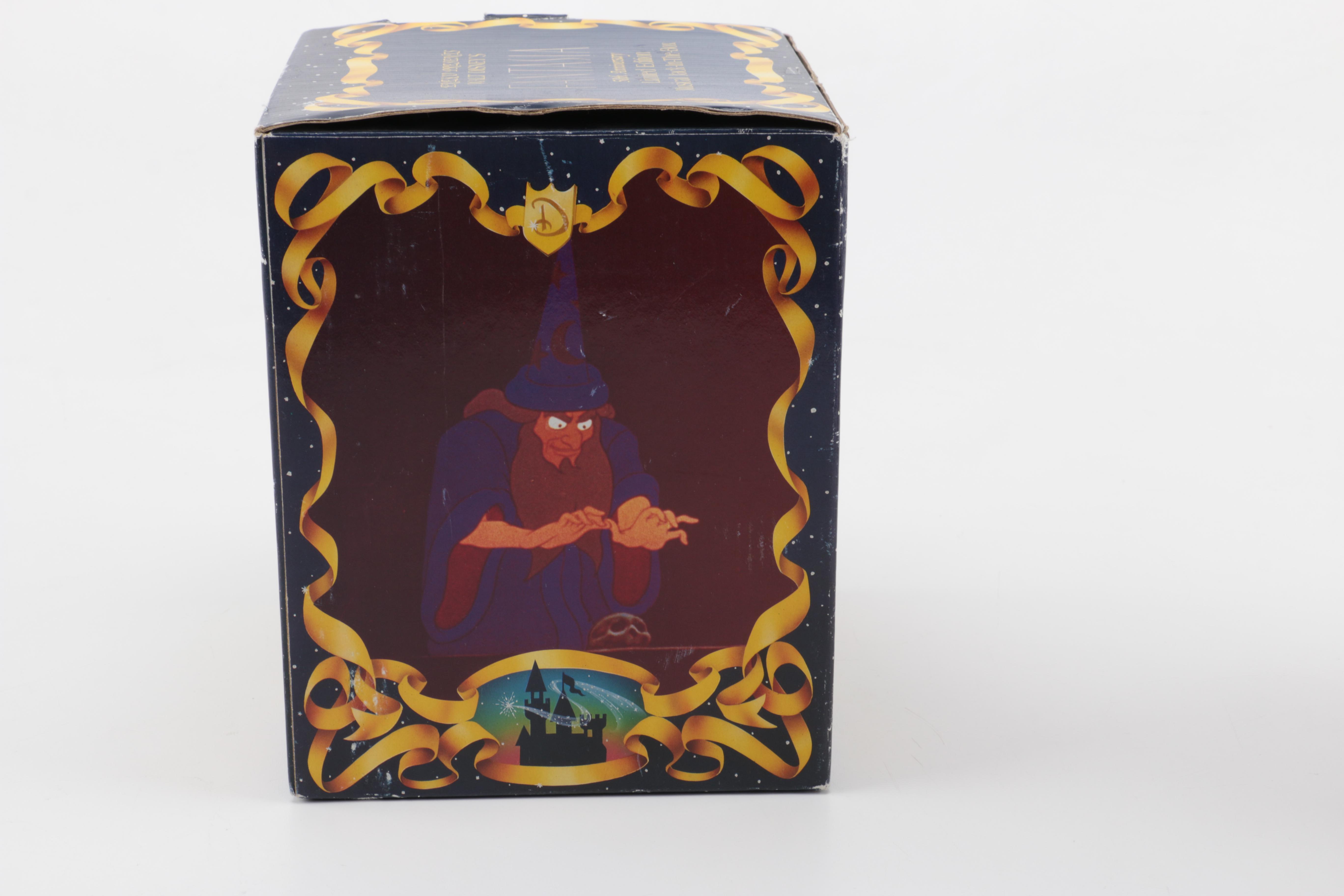 Enesco Walt Disney's "Fantasia" 50th Anniversary Limited Edition Musical Jack-in-the-Box