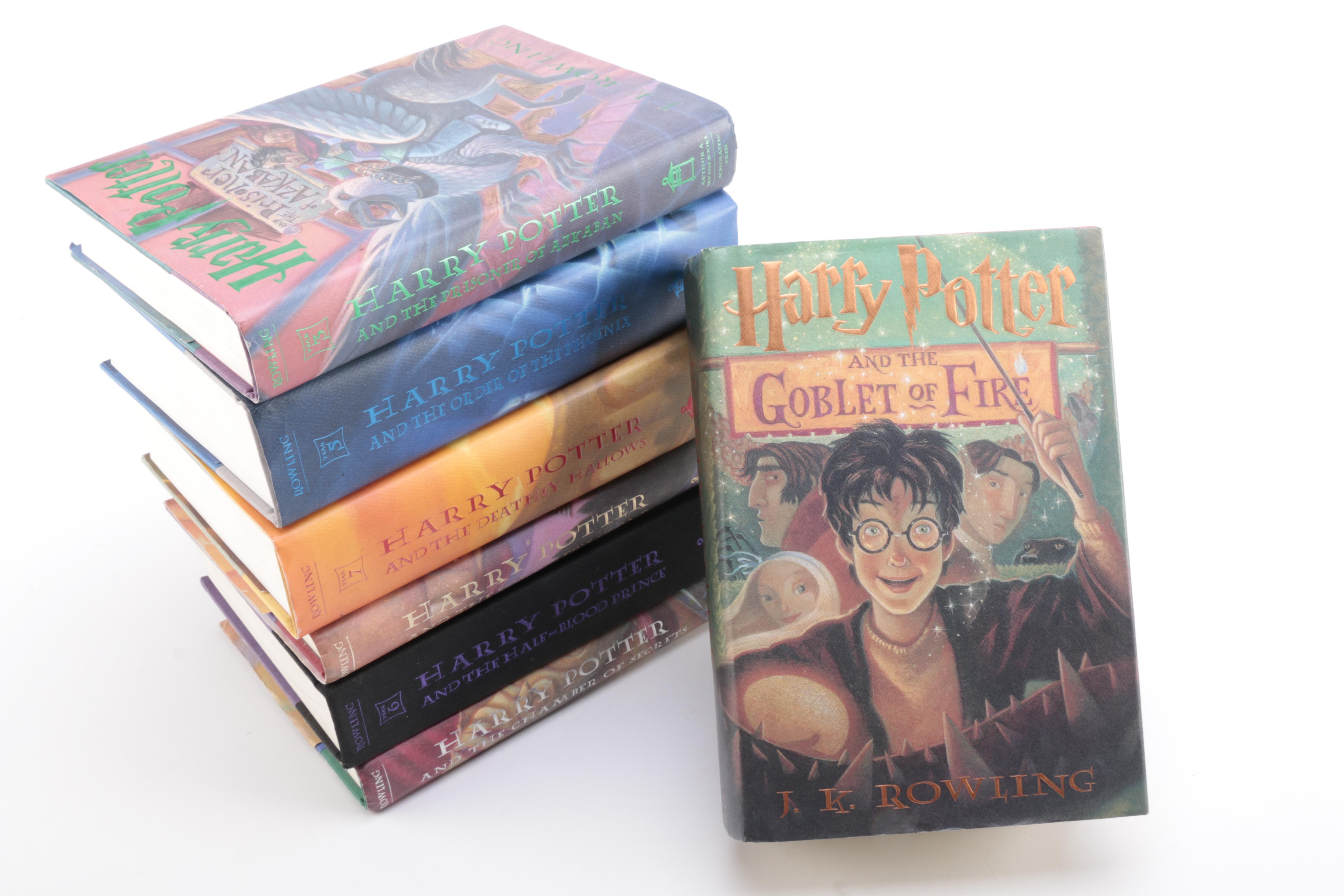 Complete "Harry Potter" Series Including First Editions
