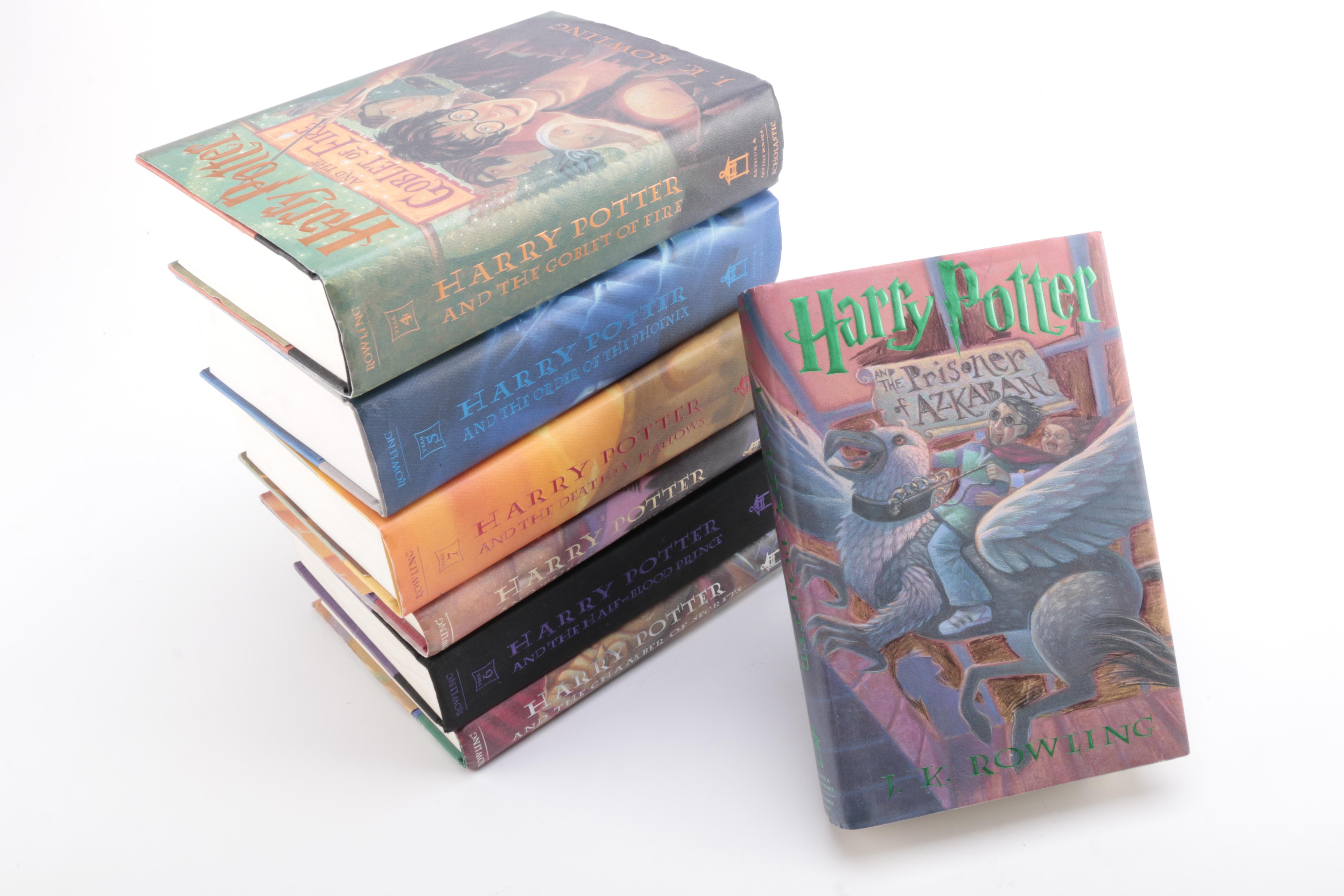 Complete "Harry Potter" Series Including First Editions