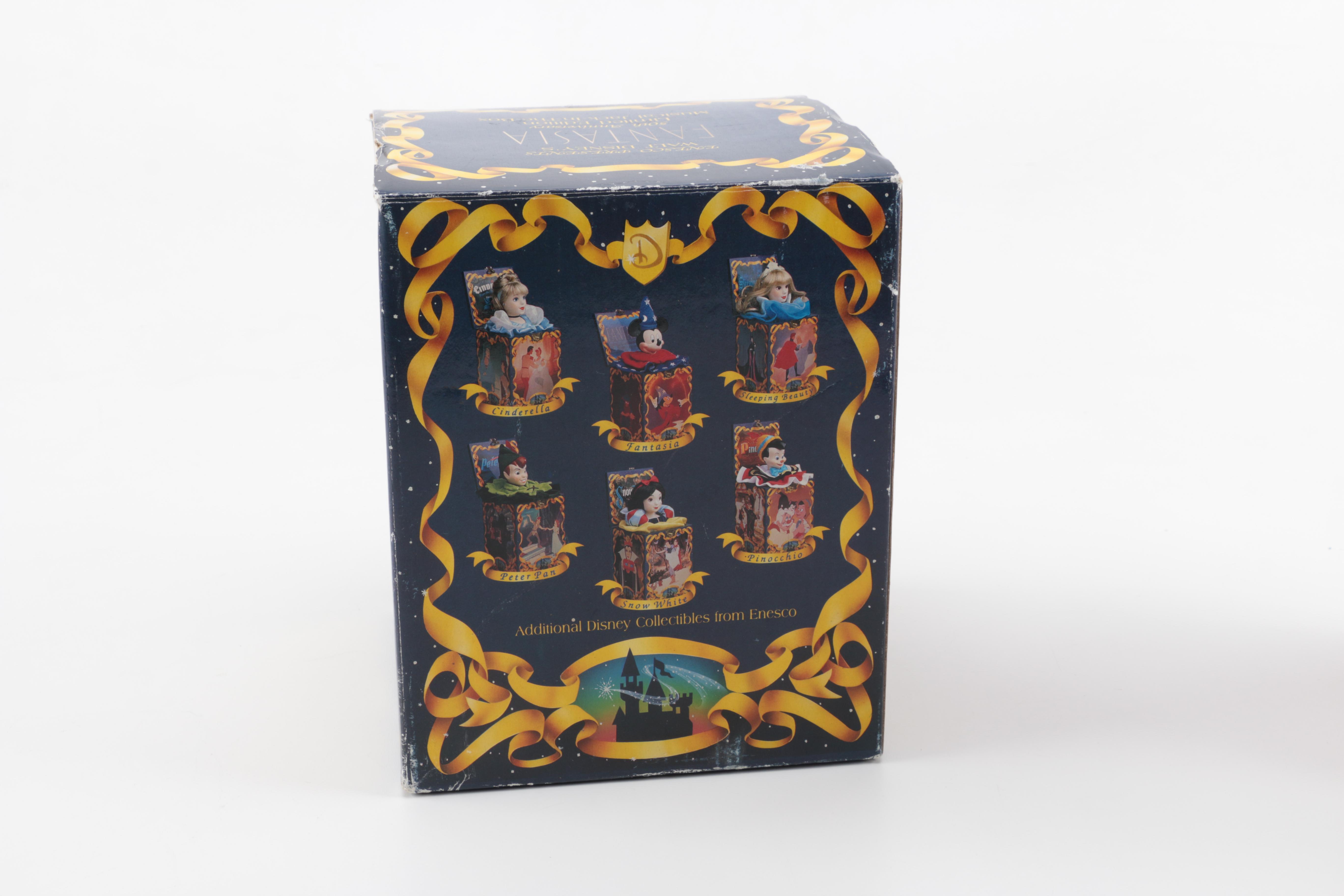 Enesco Walt Disney's "Fantasia" 50th Anniversary Limited Edition Musical Jack-in-the-Box