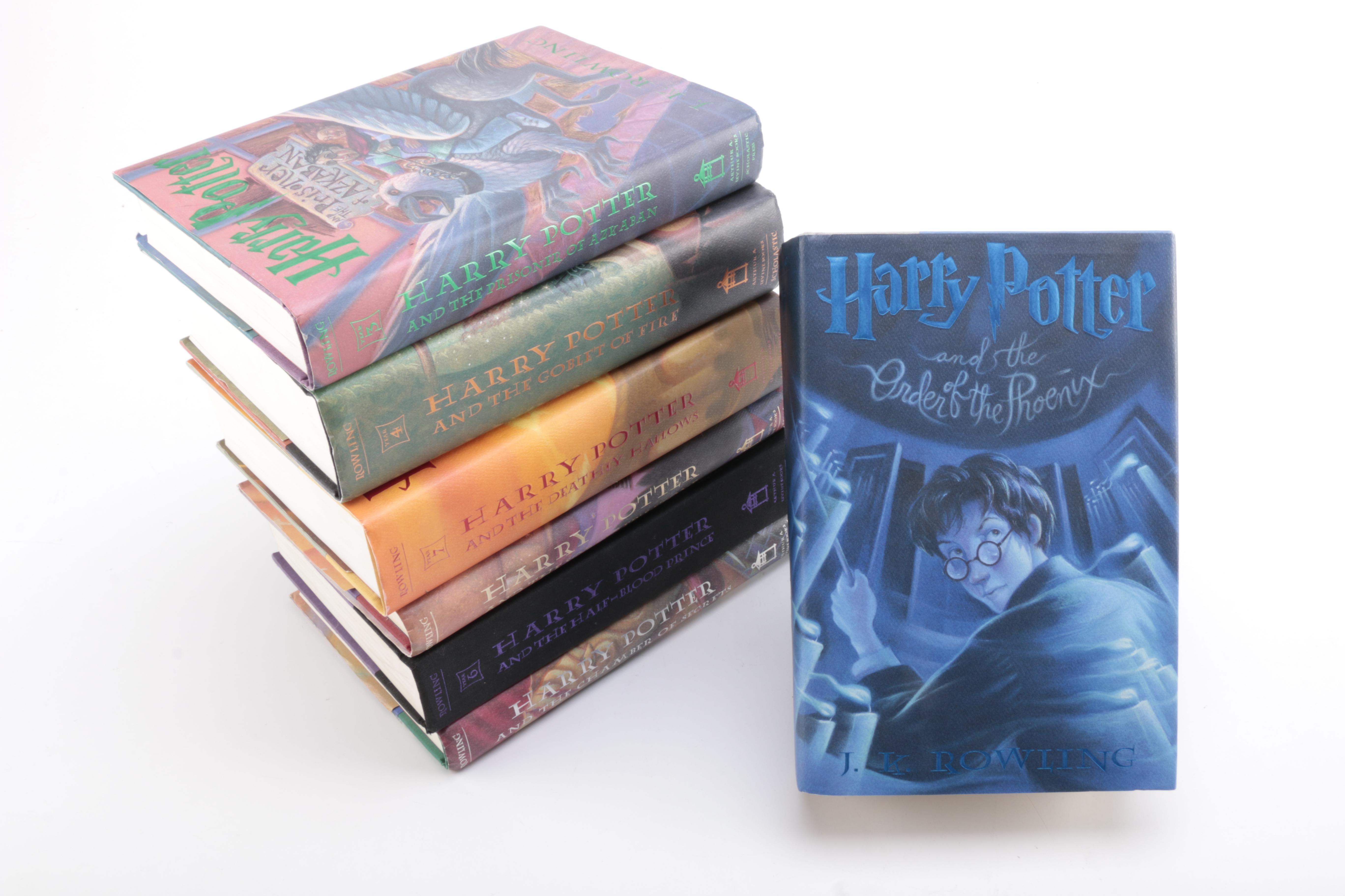 Complete "Harry Potter" Series Including First Editions