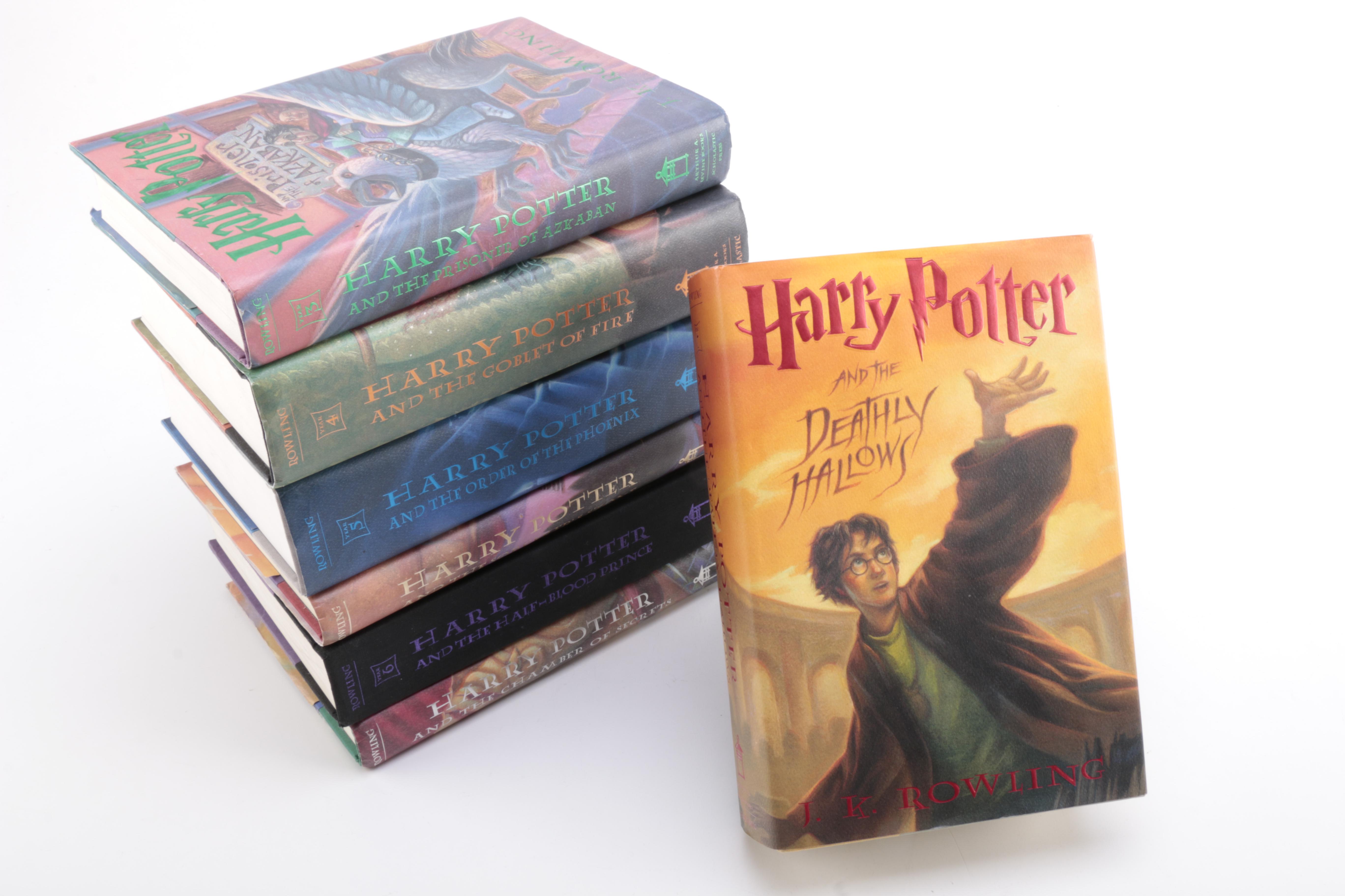 Complete "Harry Potter" Series Including First Editions