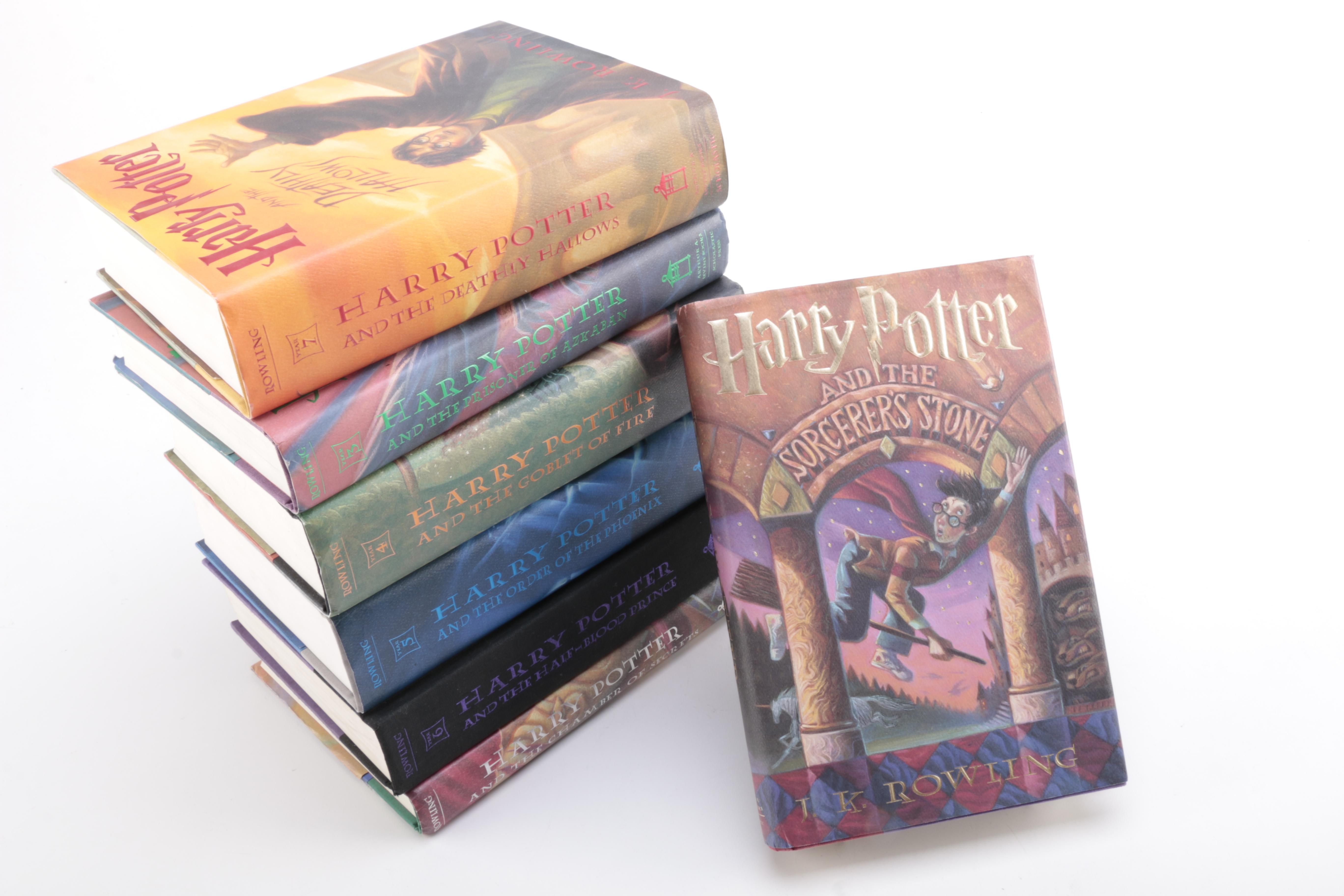 Complete "Harry Potter" Series Including First Editions