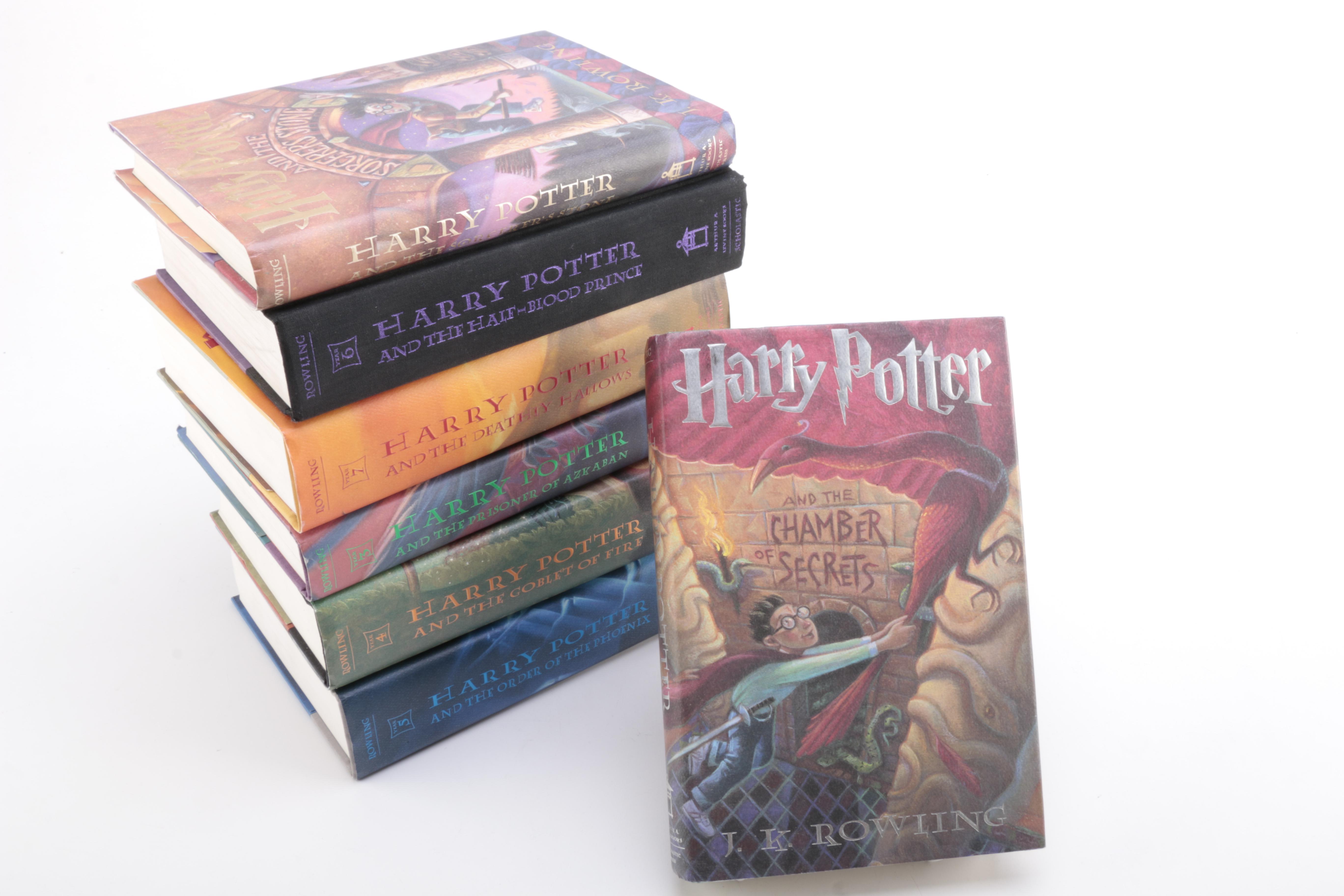 Complete "Harry Potter" Series Including First Editions