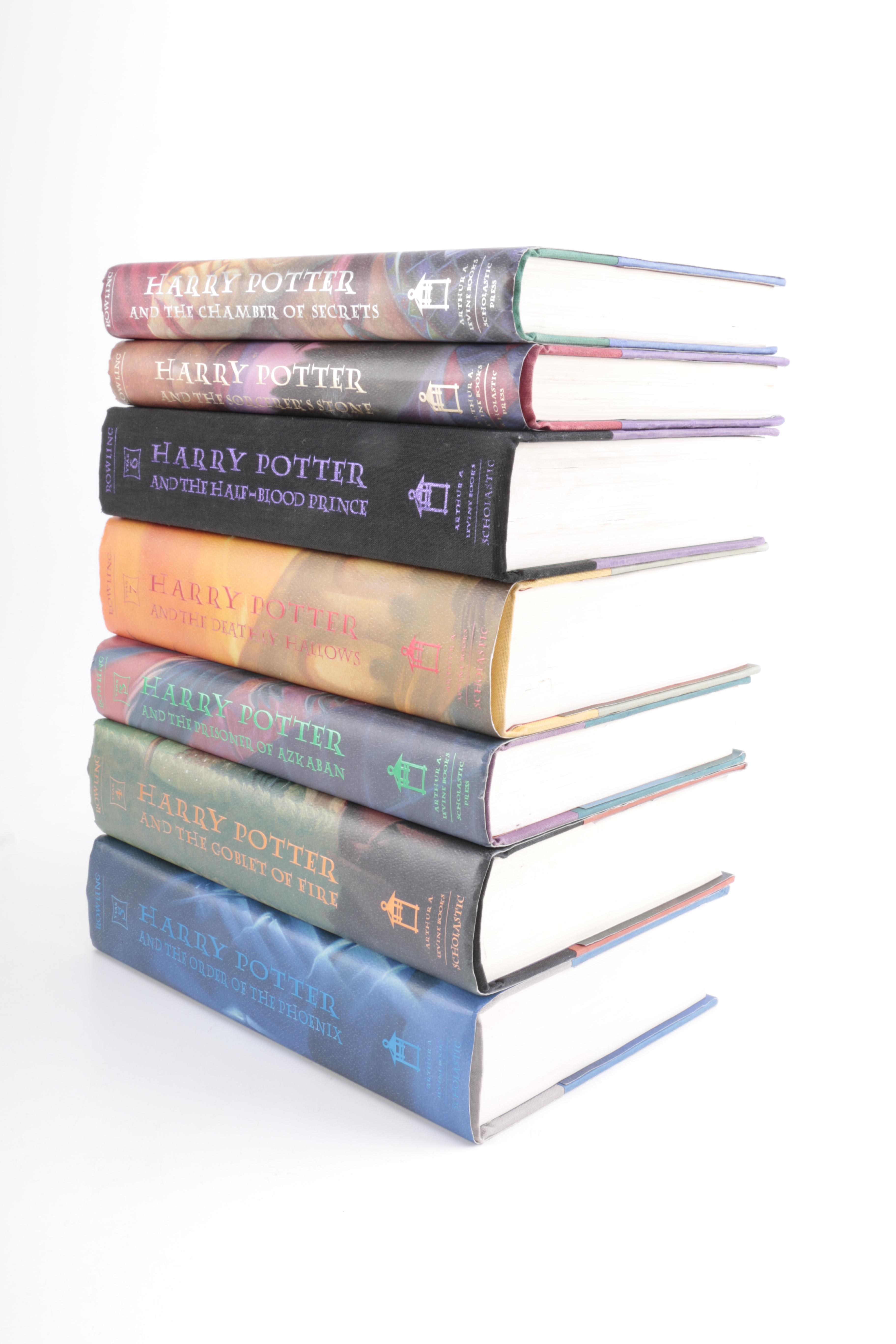 Complete "Harry Potter" Series Including First Editions
