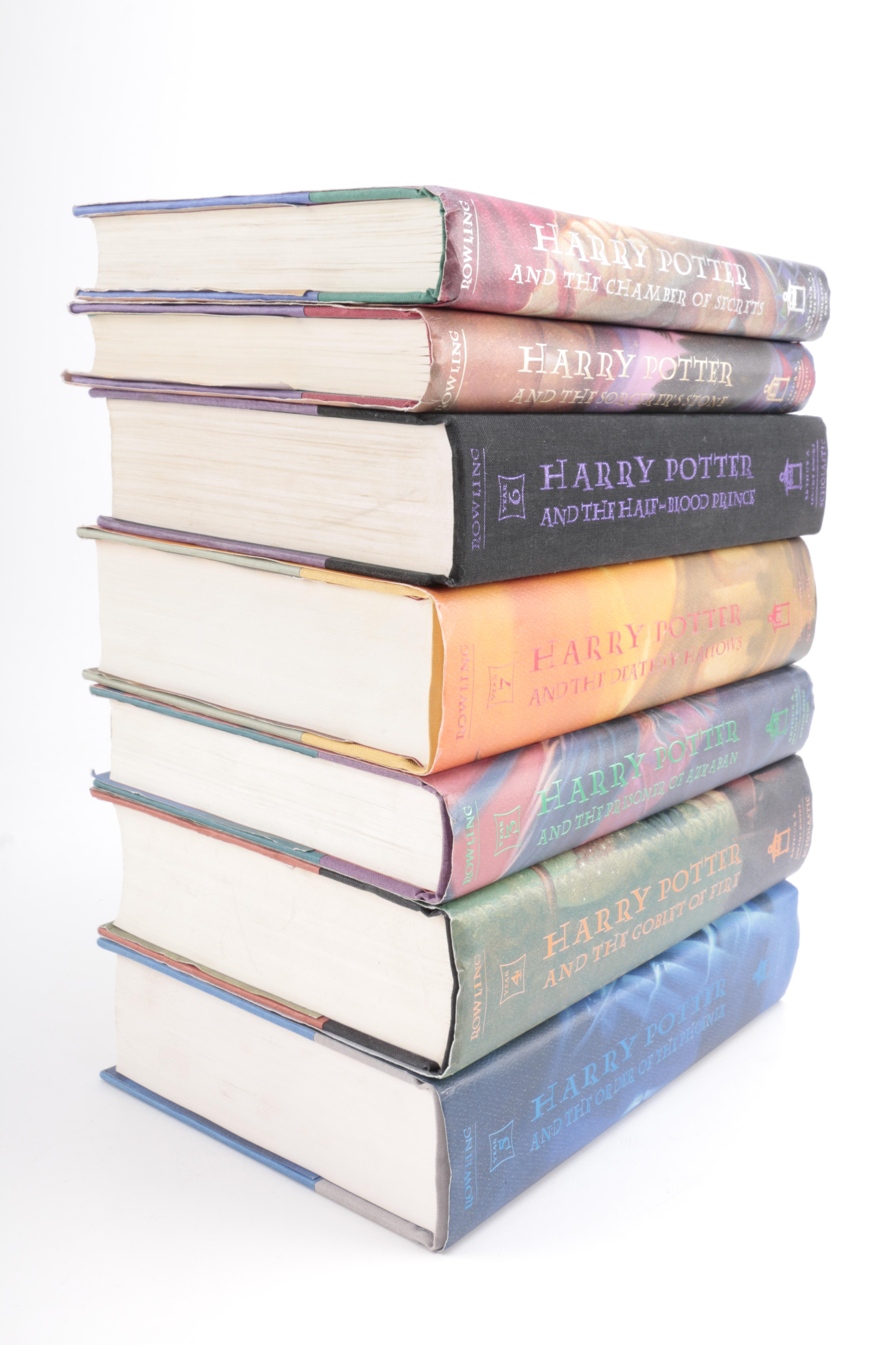 Complete "Harry Potter" Series Including First Editions