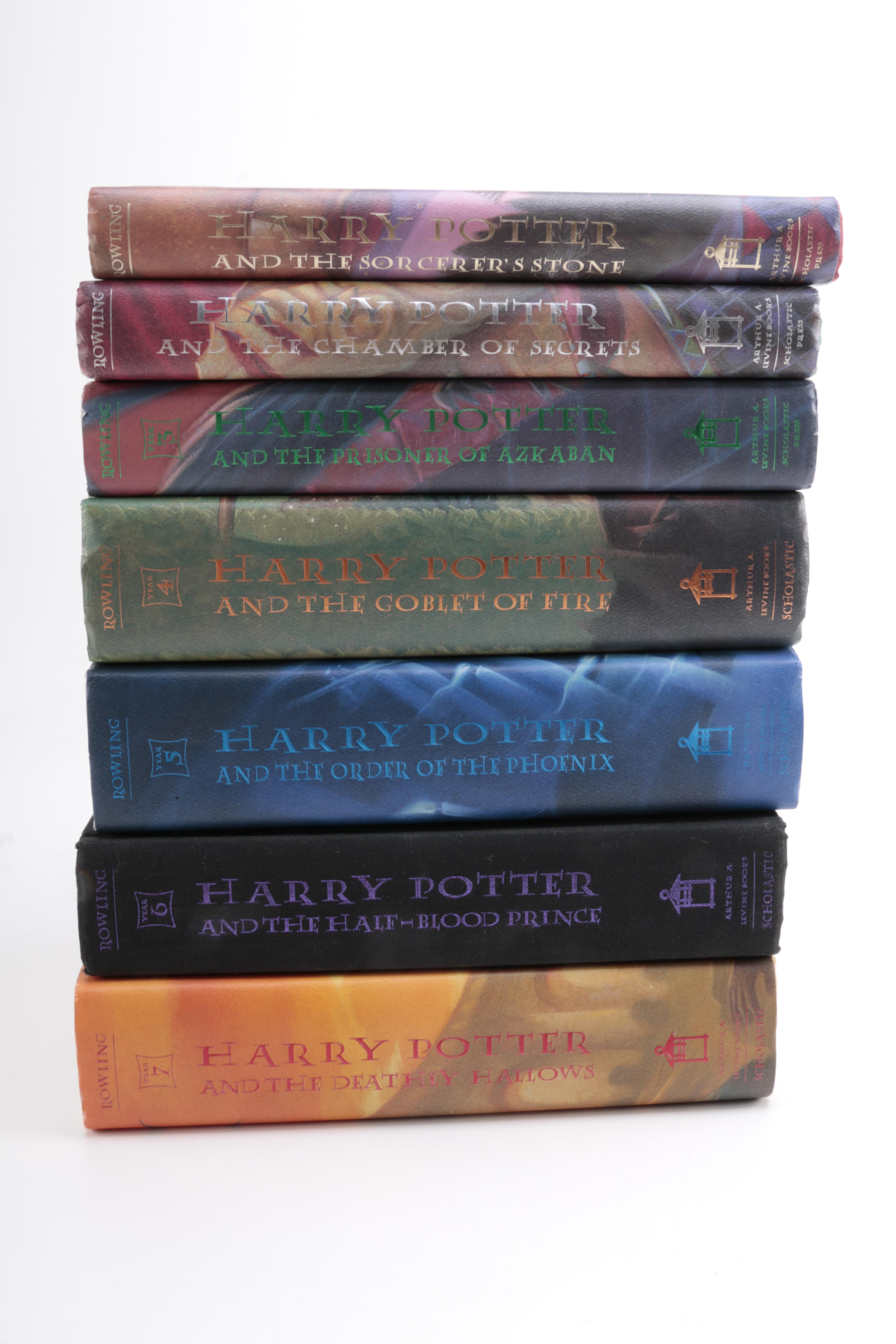 Complete "Harry Potter" Series Including First Editions