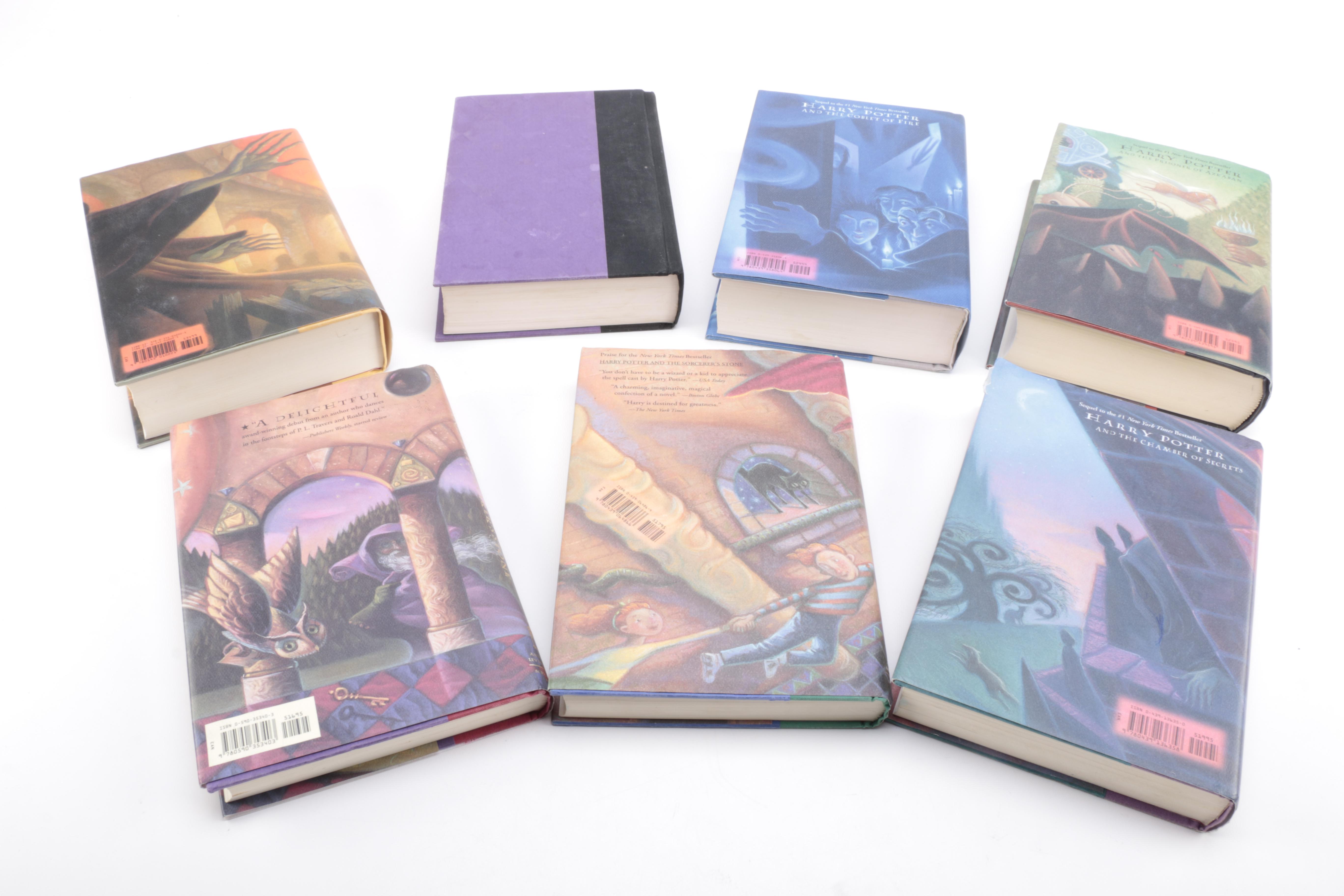 Complete "Harry Potter" Series Including First Editions