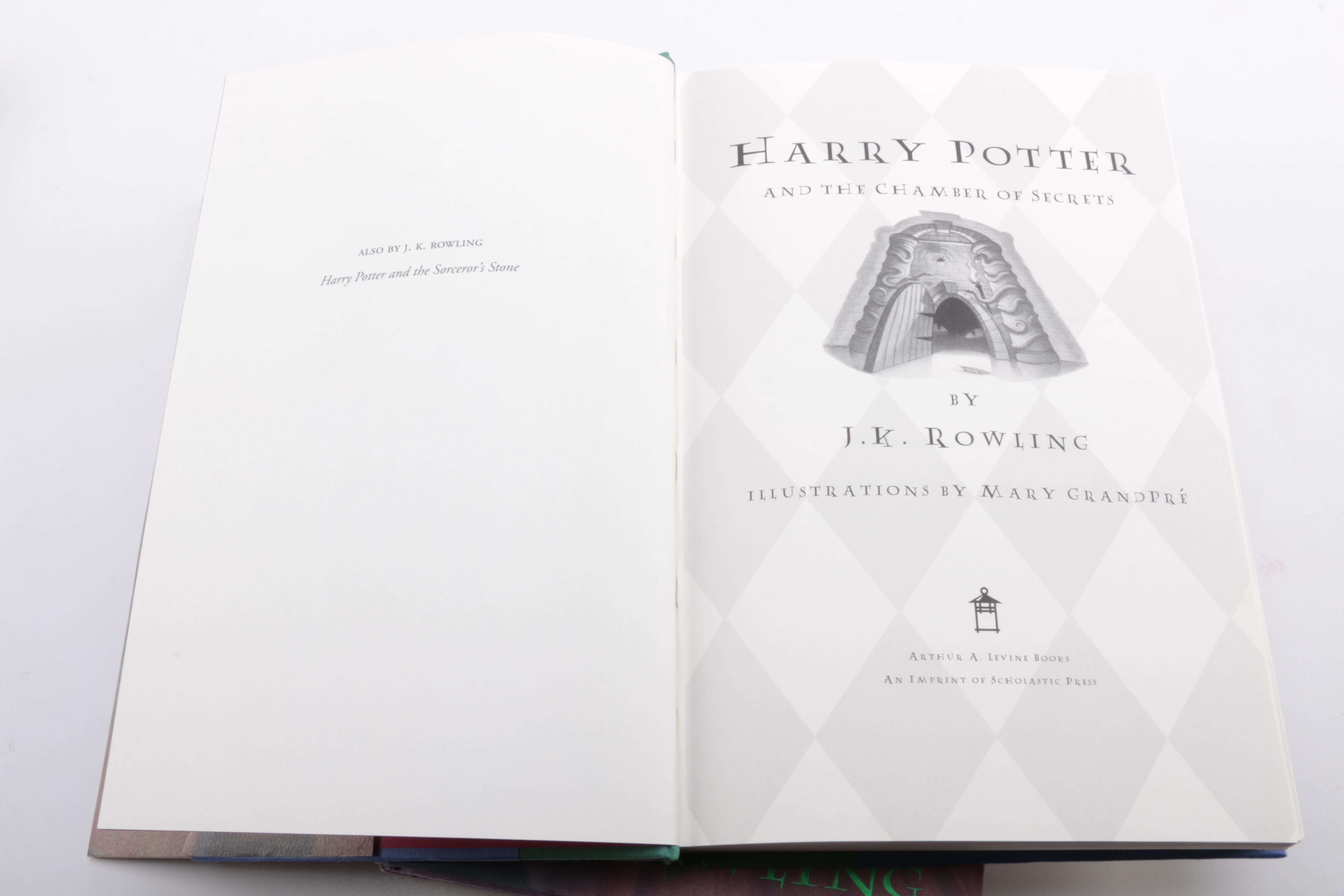 Complete "Harry Potter" Series Including First Editions