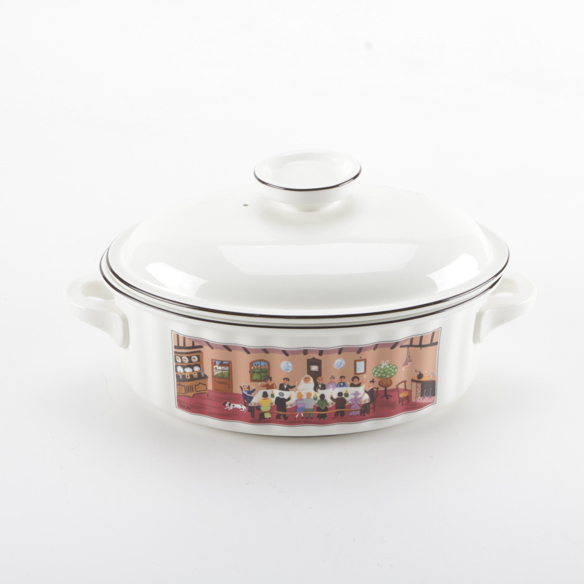 Villeroy & Boch "Naif" Casserole Dish