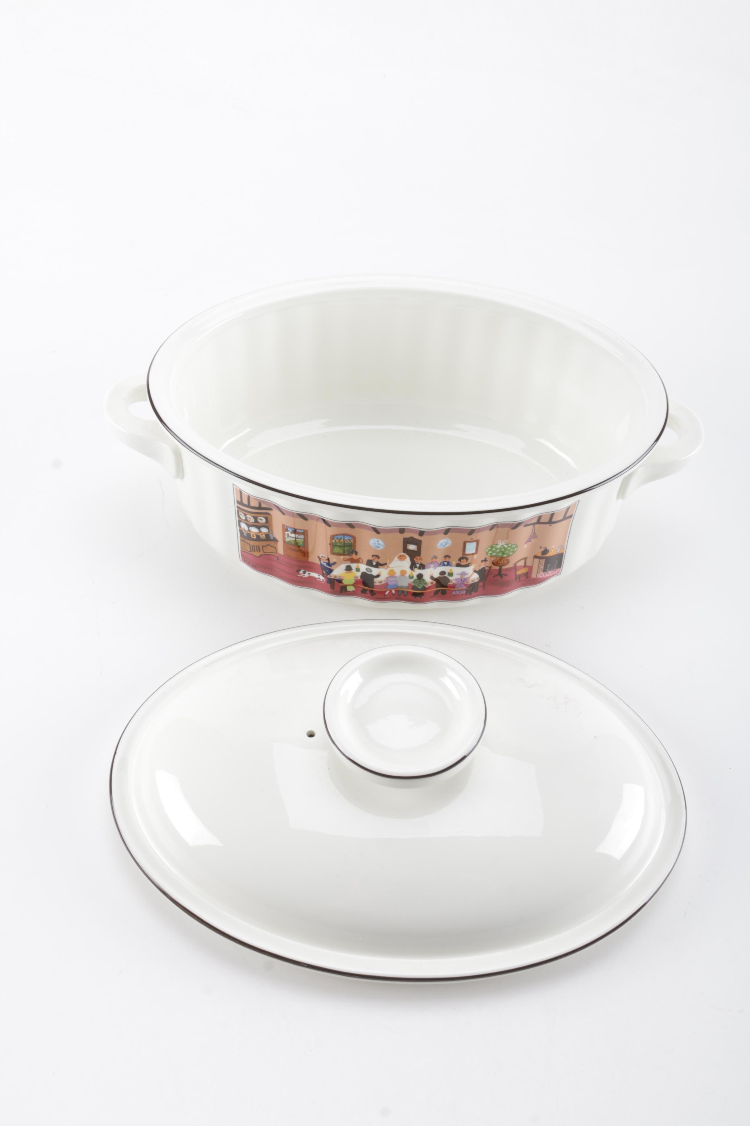 Villeroy & Boch "Naif" Casserole Dish