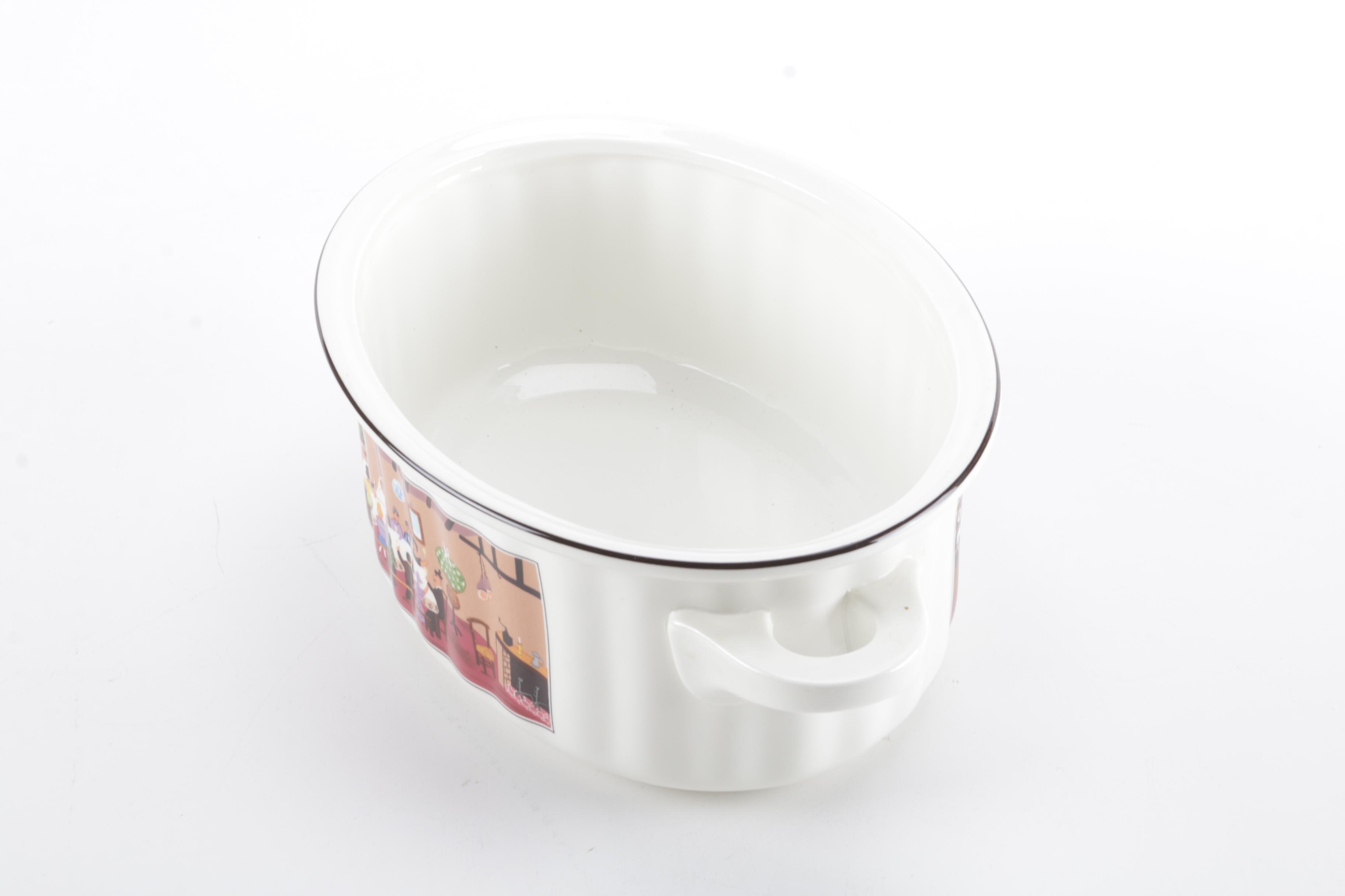 Villeroy & Boch "Naif" Casserole Dish
