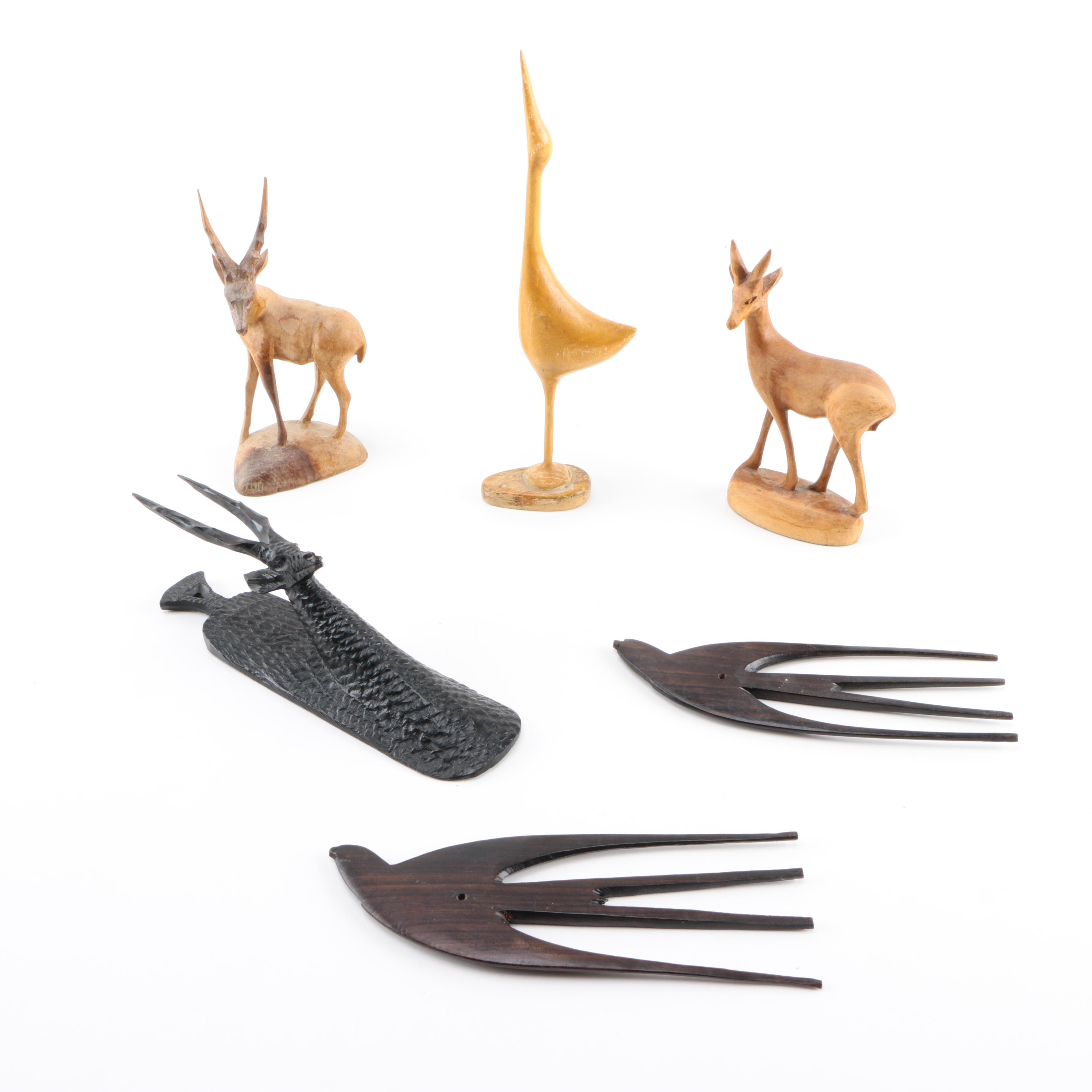 Wooden Animal Figures