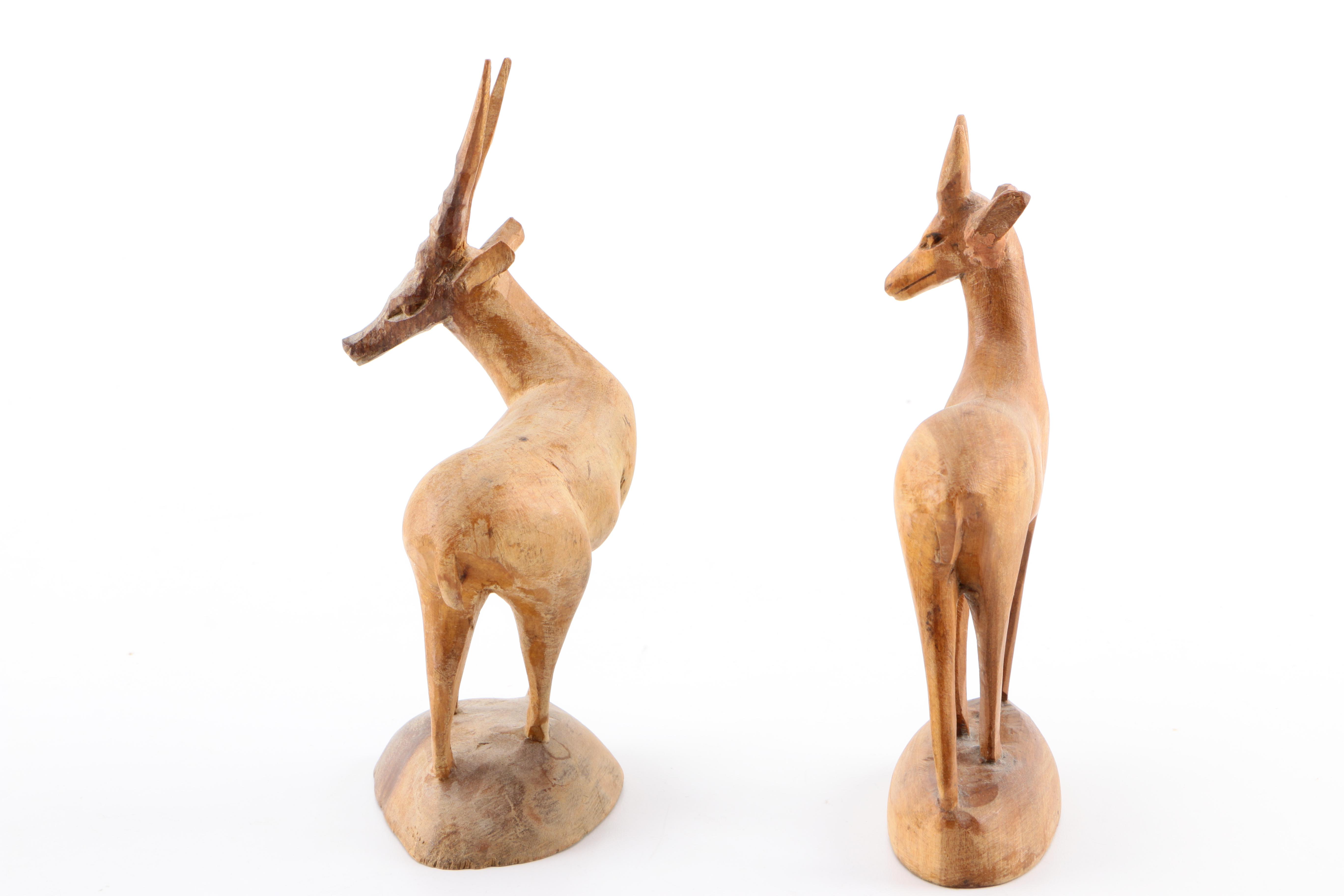 Wooden Animal Figures