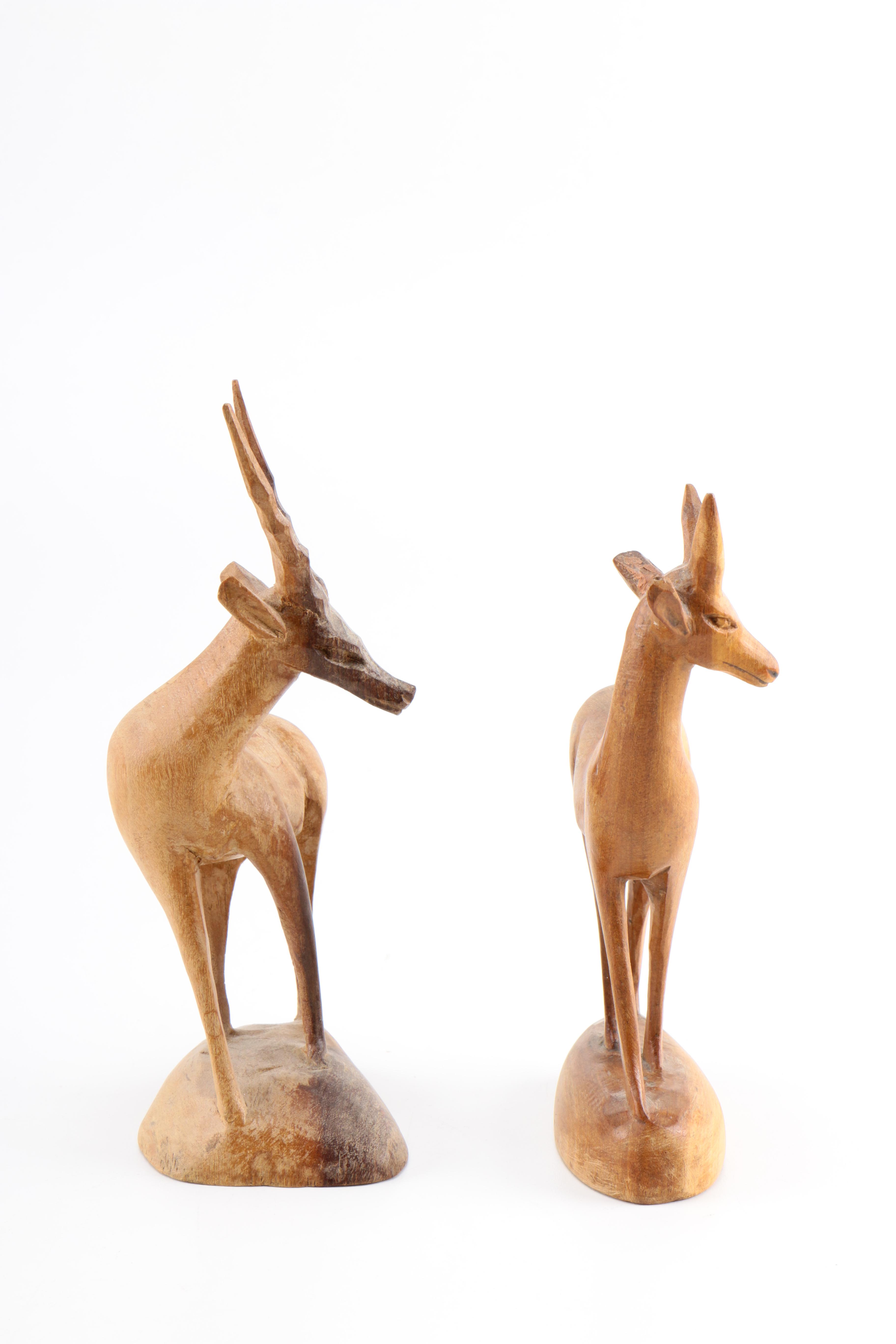 Wooden Animal Figures