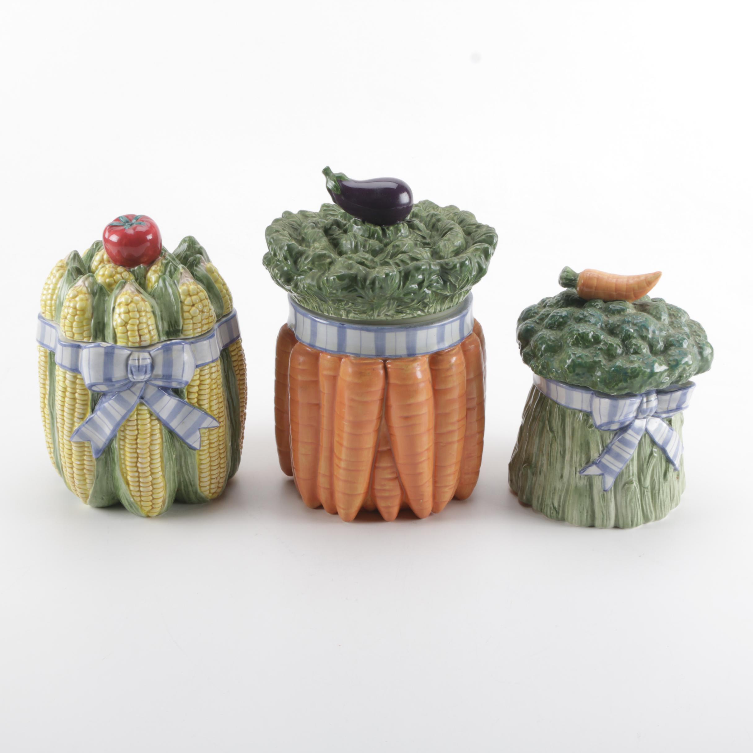 Fitz and Floyd Classics Ceramic Cookie Jars