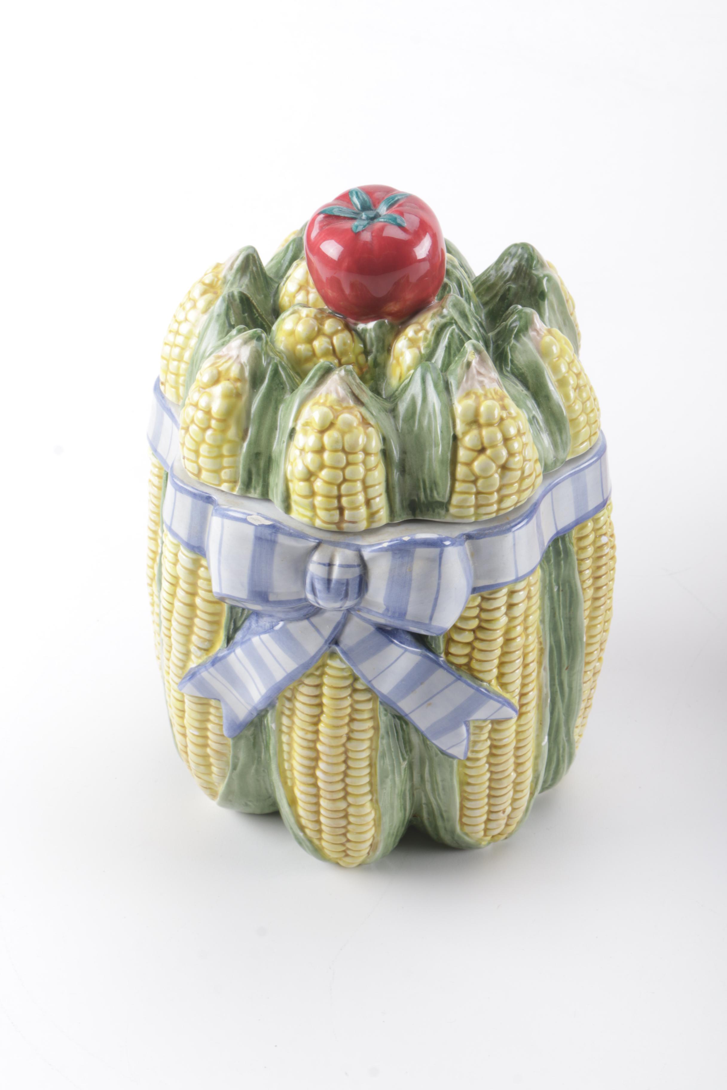 Fitz and Floyd Classics Ceramic Cookie Jars