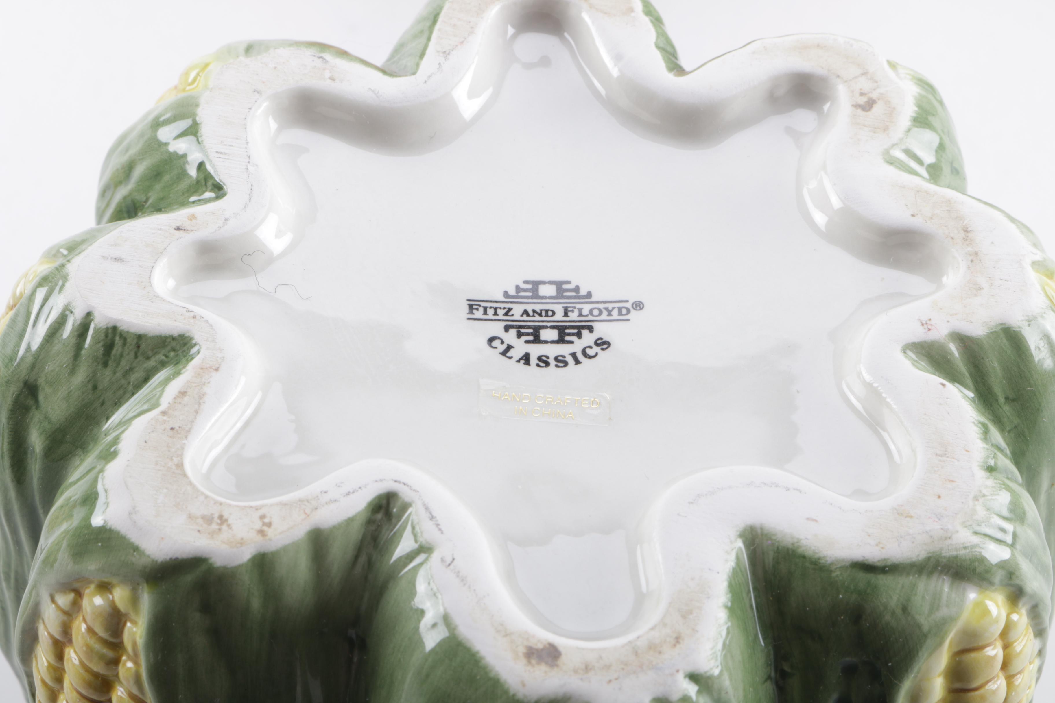 Fitz and Floyd Classics Ceramic Cookie Jars