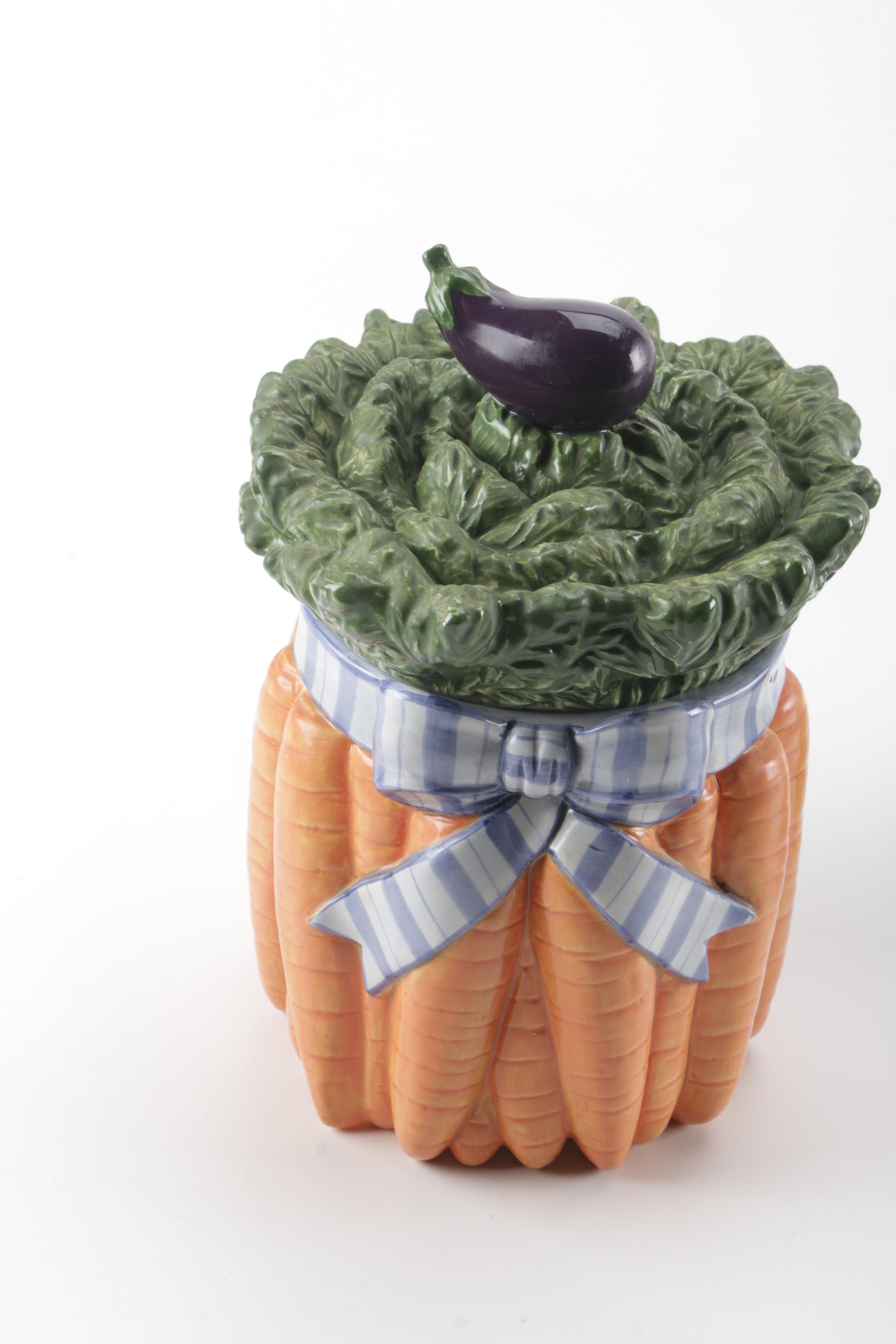 Fitz and Floyd Classics Ceramic Cookie Jars