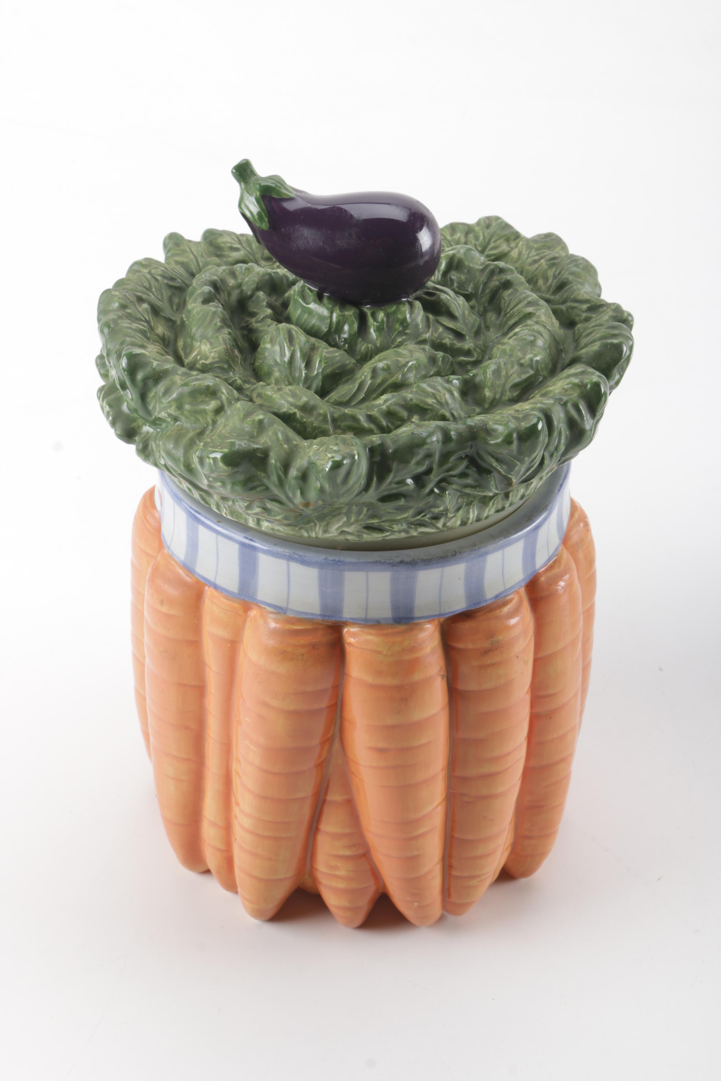 Fitz and Floyd Classics Ceramic Cookie Jars