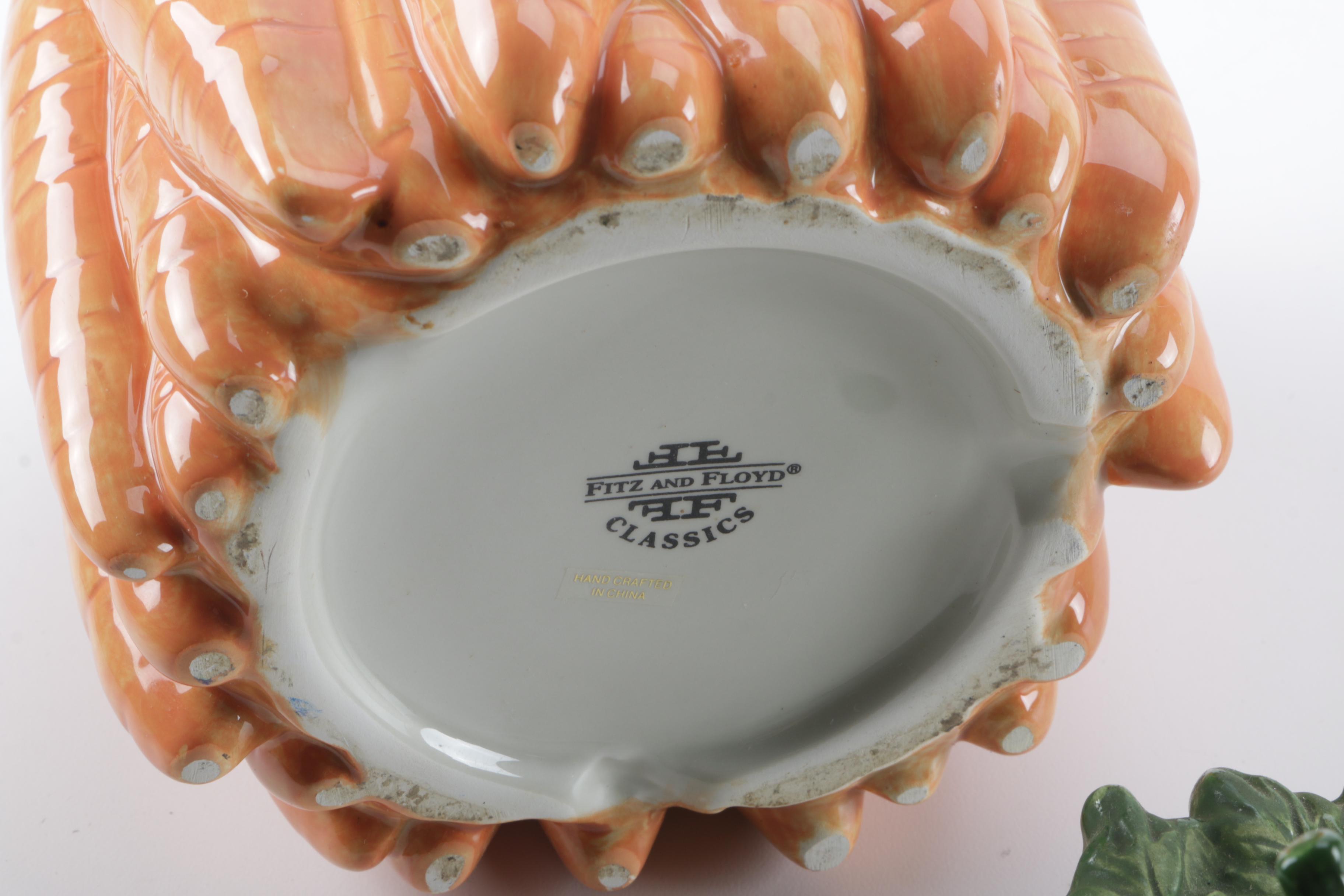 Fitz and Floyd Classics Ceramic Cookie Jars